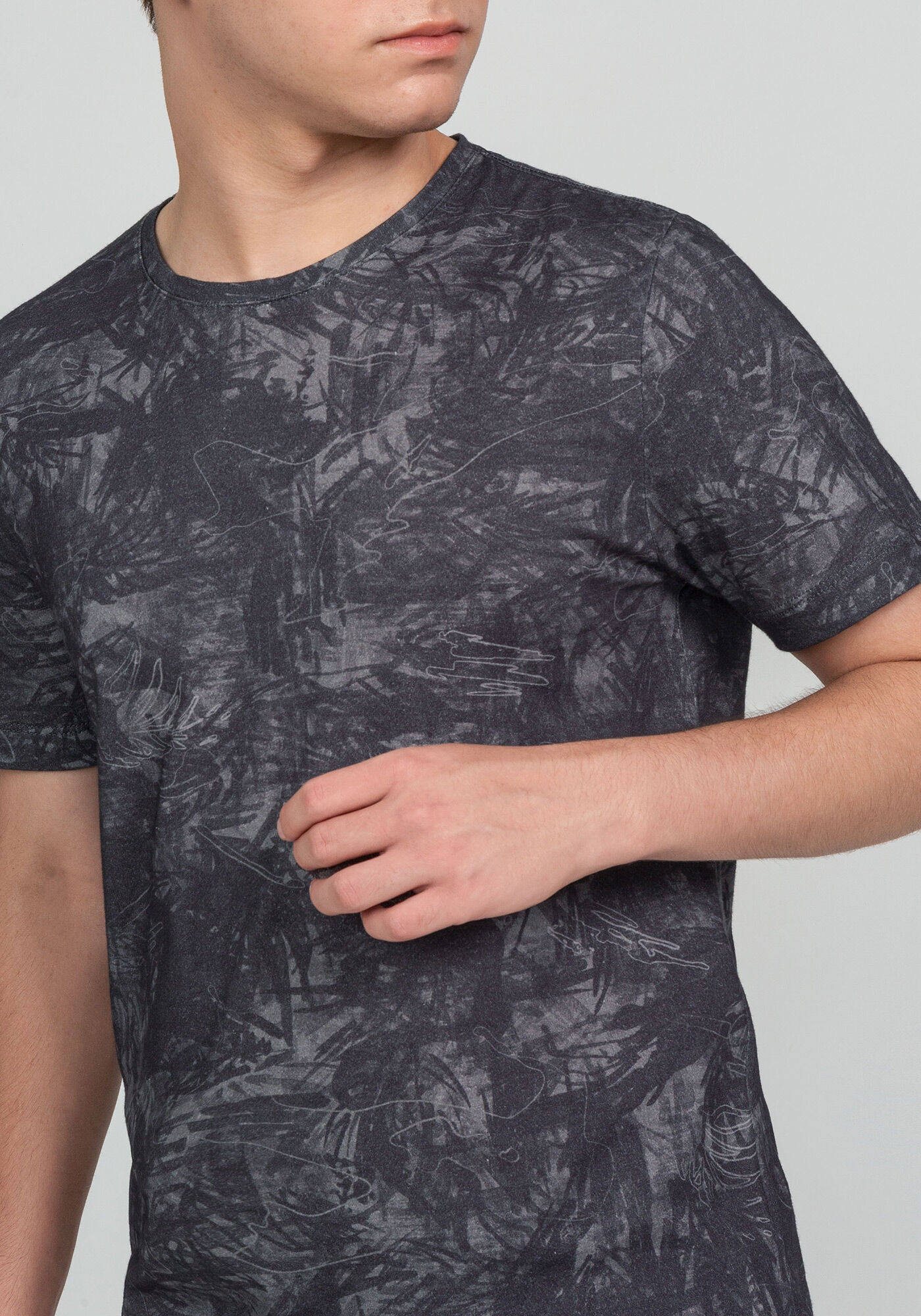 Camiseta Estampada em Malha Juvenil, CAMISETA MEIA MALHA, large.