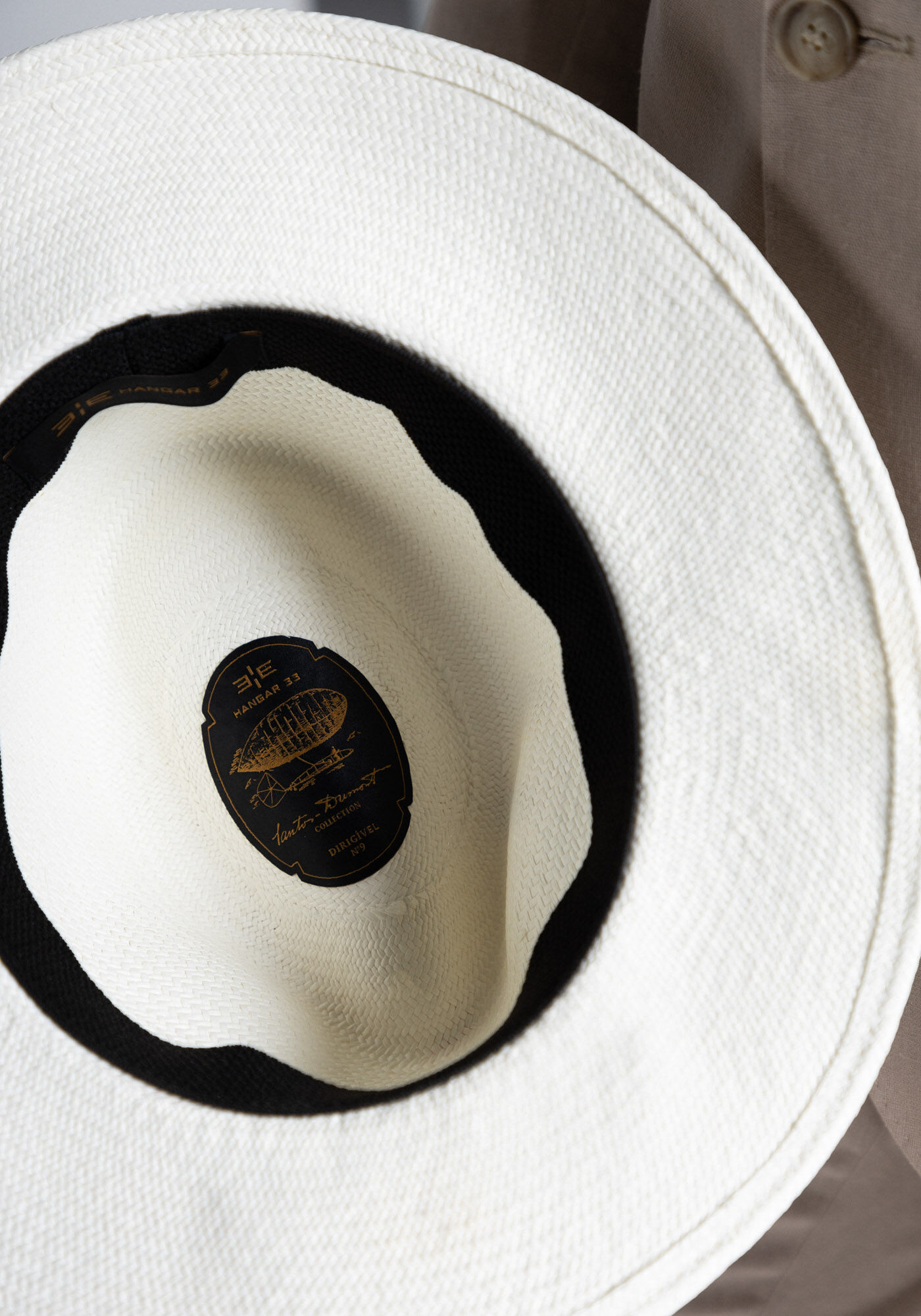 Chap&eacute;u Dirig&iacute;vel Panam&aacute; Santos Dumont, BRANCO OFF WHITE, large.