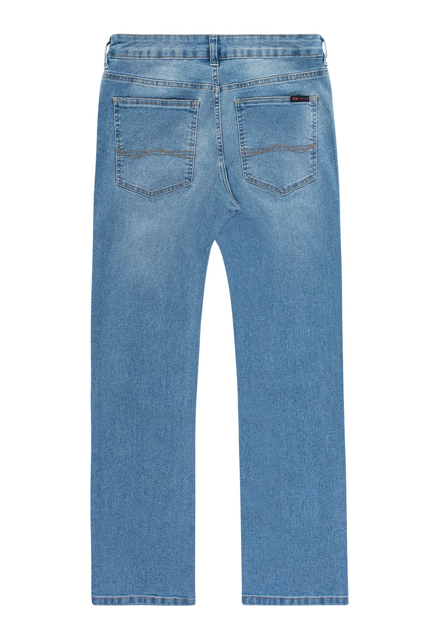 Cal a Jeans Masculina Reta Clara Estonada Hangar 33