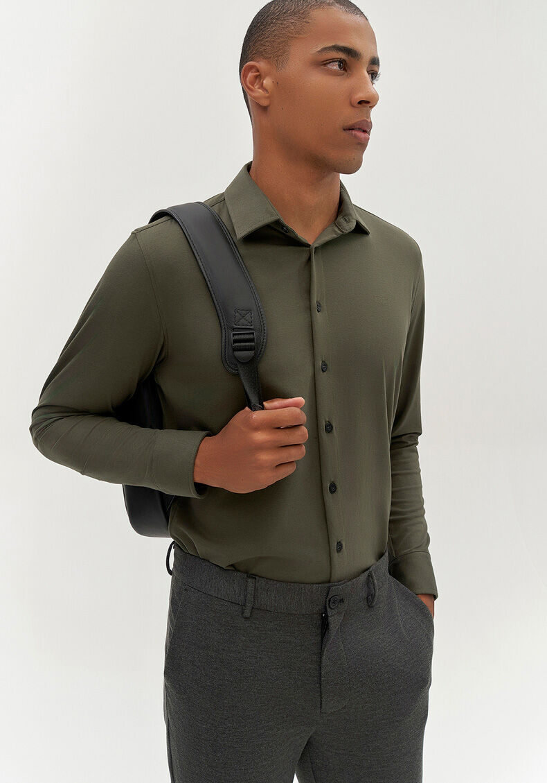 Mochila Estruturada Em Couro Com Z&iacute;per, PRETO REATIVO, large.