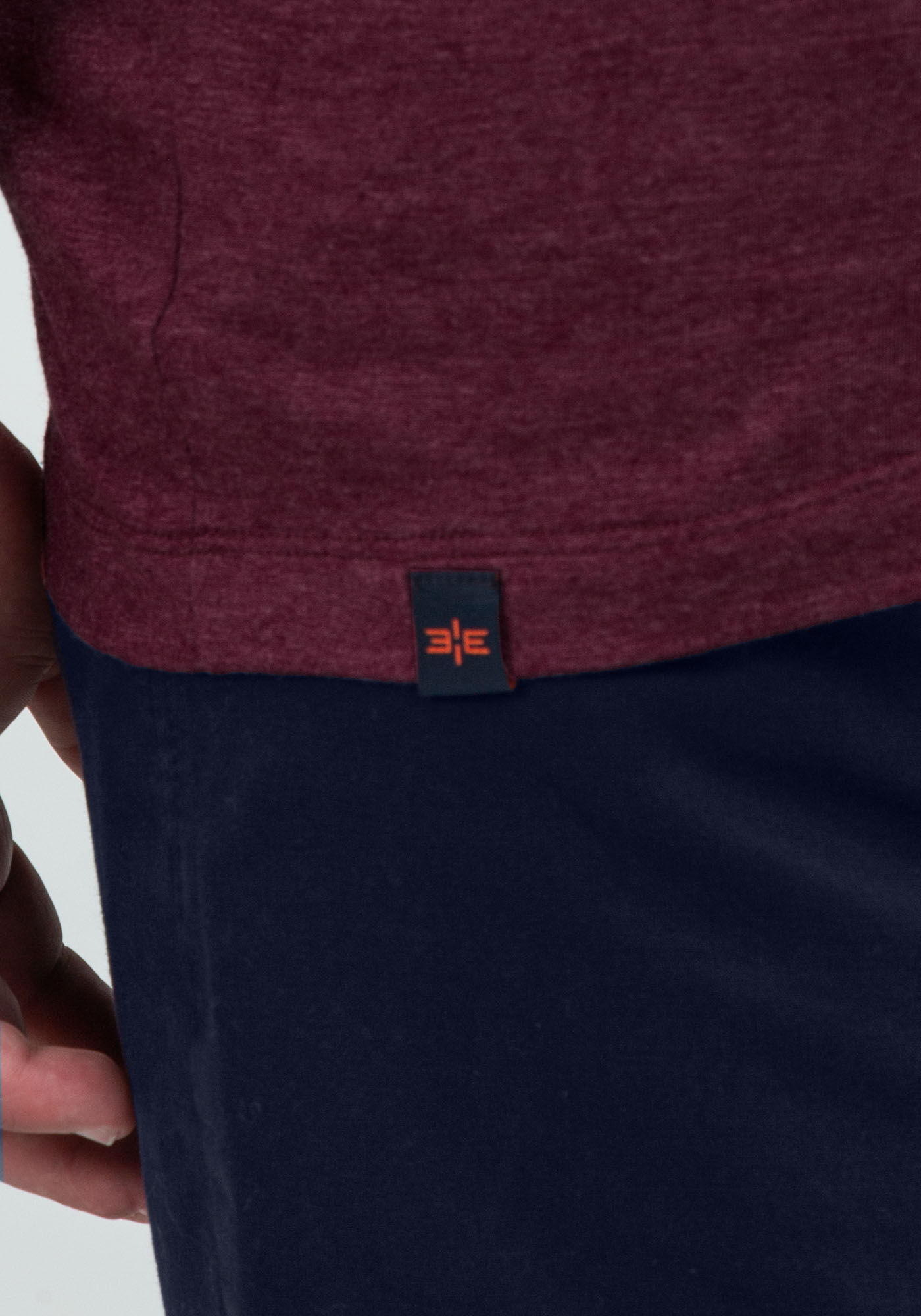 Camiseta Big & Tall em Malha com Estampa Lettering, BORDO WITCH, large.