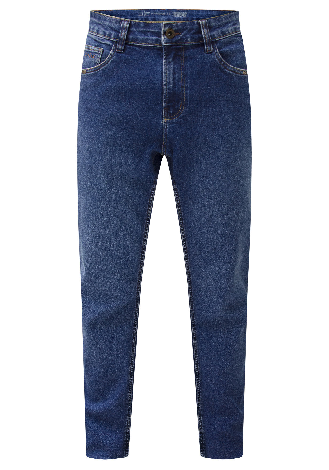 Cal&ccedil;a Slim Turbofan Jeans Com Elastano, JEANS, large.