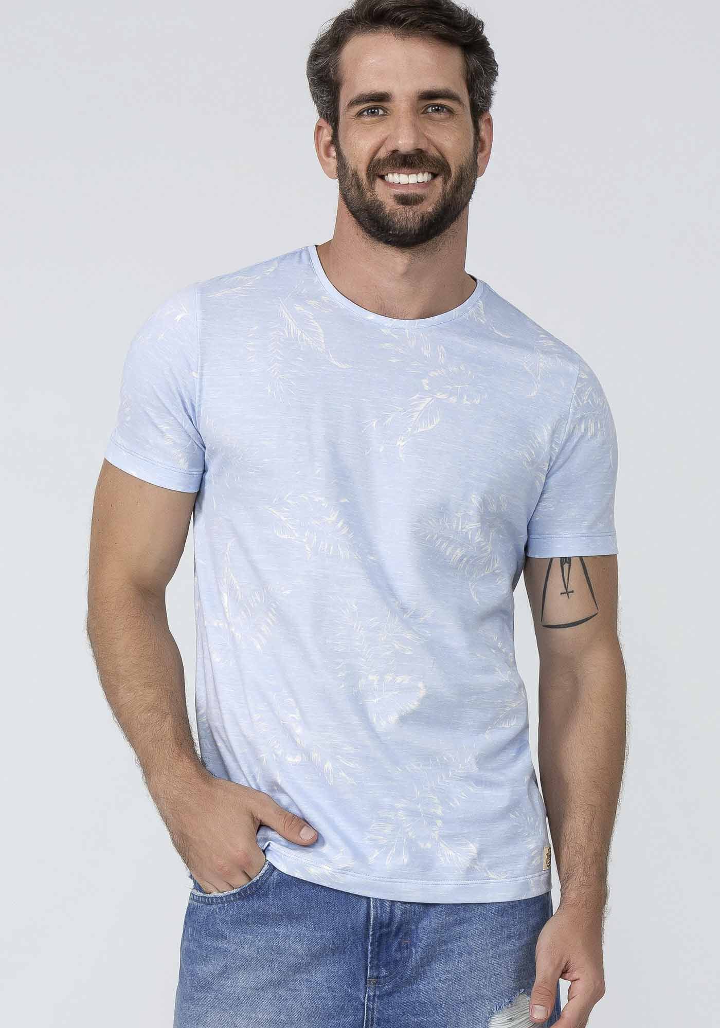 Camiseta Masculina Estampada Tal Pai Tal Filho, FRESH AZUL, large.