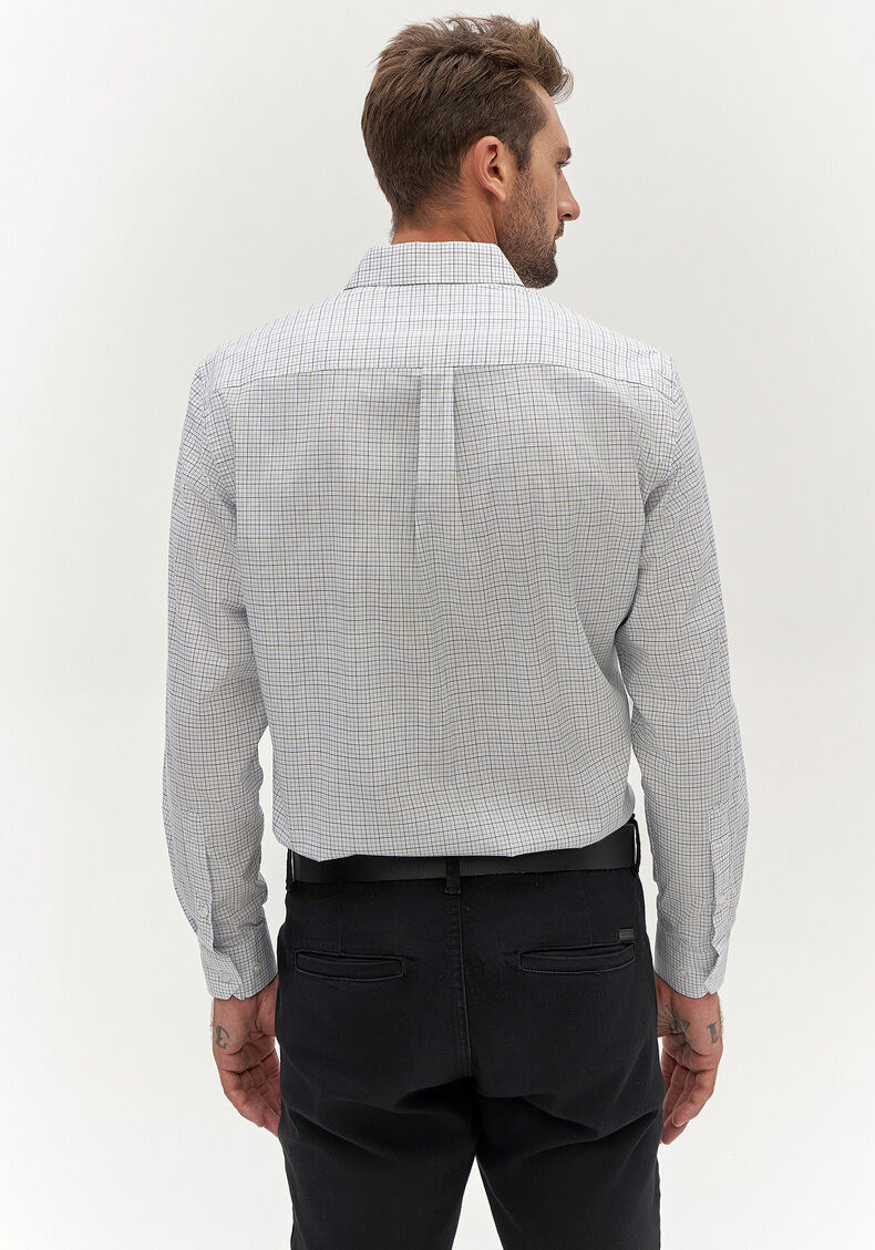 Camisa Masculina Comfort em Tricoline, VERDE, large.