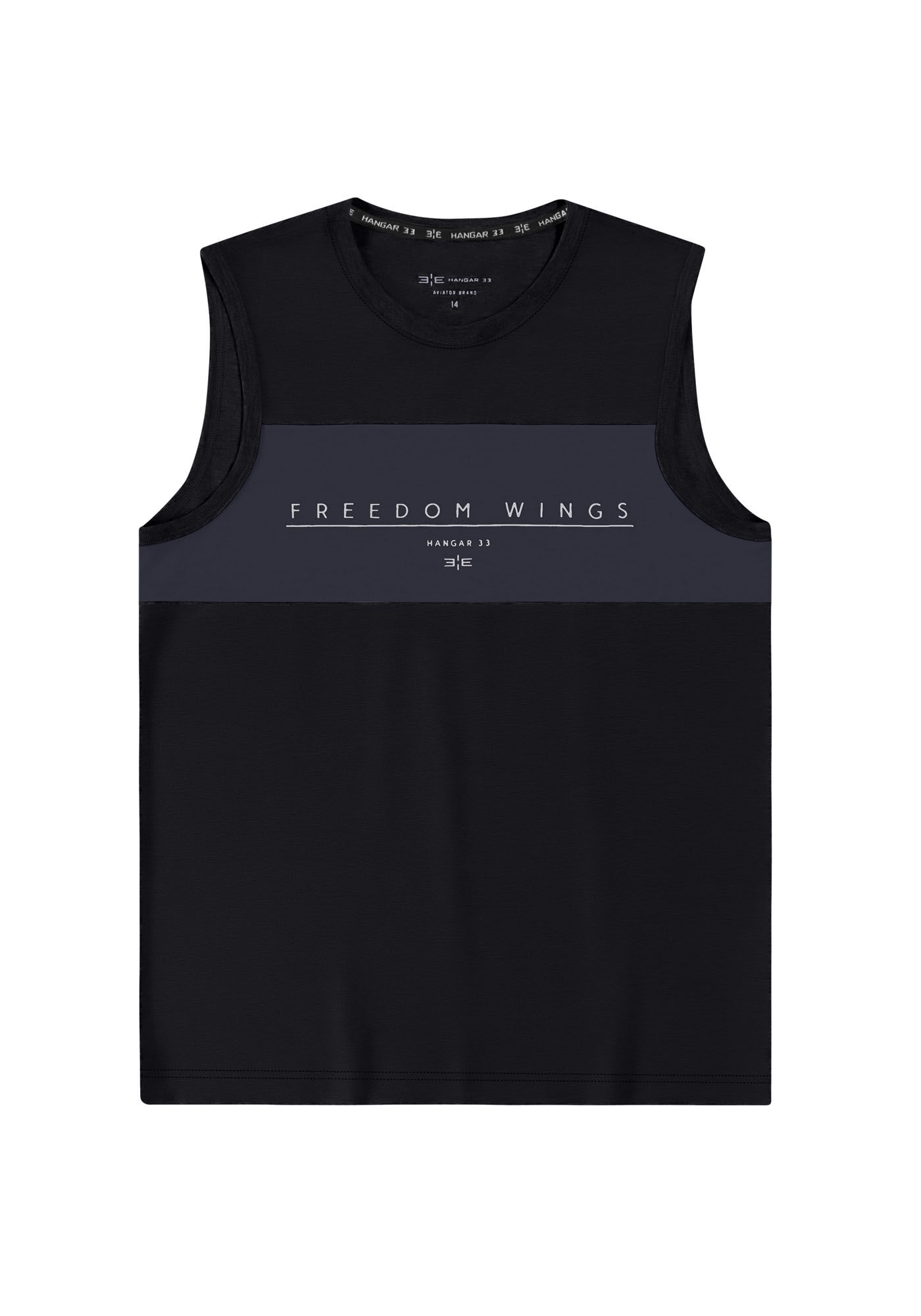 Regata Juvenil Masculina em Malha Estampada, , large.