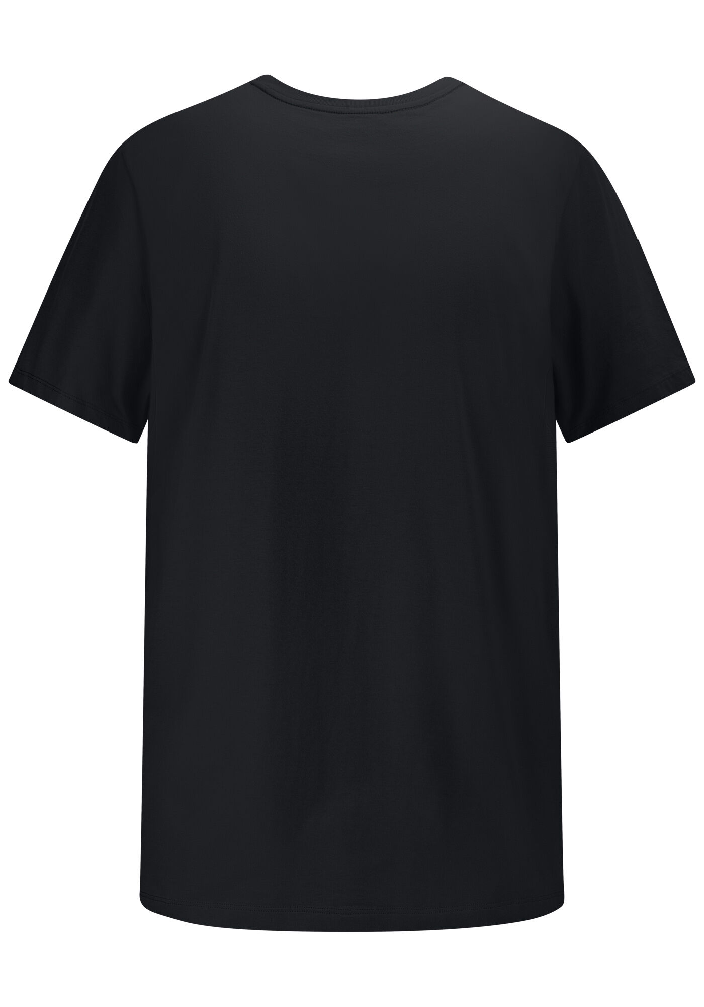 Camiseta Masculina Big & Tall em Malha Estampada, PRETO REATIVO, large.