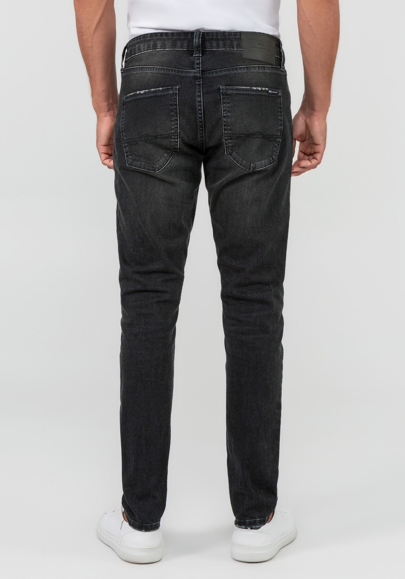 Calça masculina skinny sales preta
