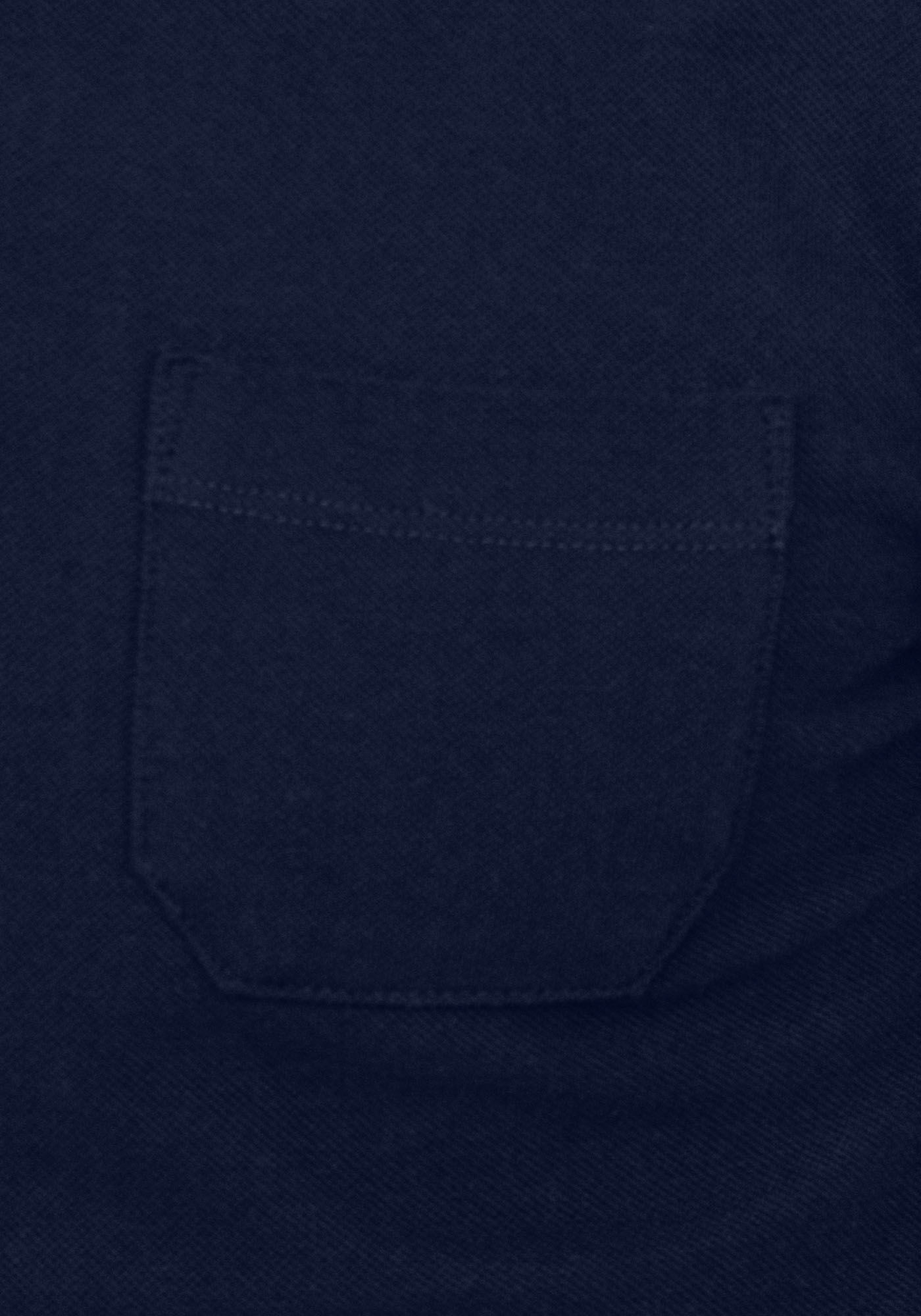 Camisa Polo em Malha Piquet com Bolso, MARINHO ACTION, large.