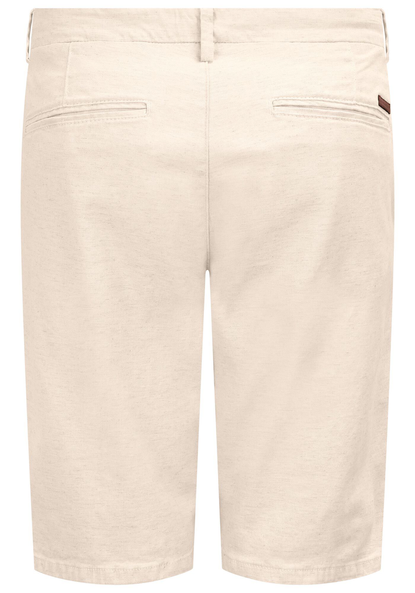 Bermuda Reta Radial Masculina Com Bolsos E Cadar&ccedil;o No C&oacute;s, BEGE MARFIM, large.