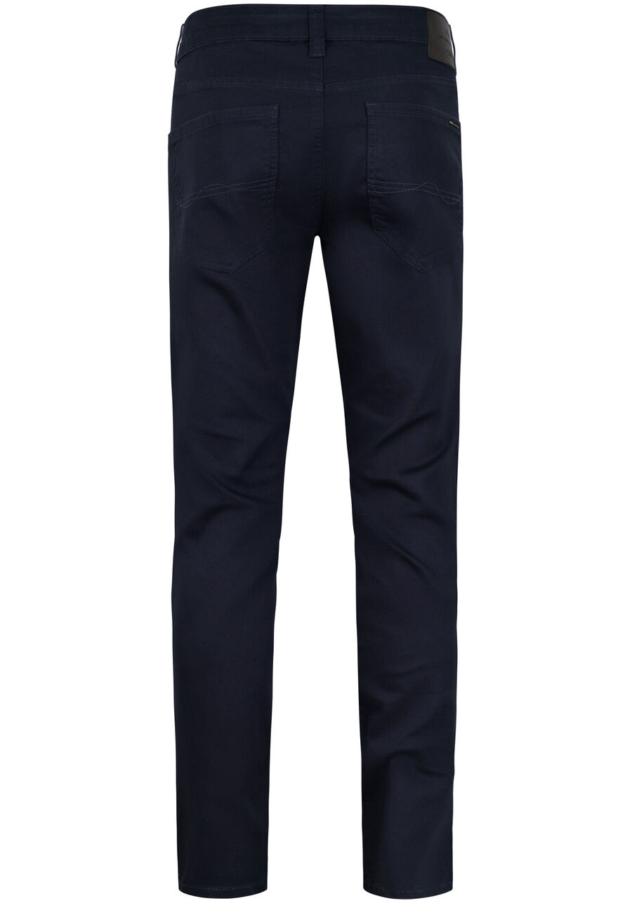 Calça Sarja Masculina Slim Clássicos, MARINHO IMPERIO. Calça Sarja Masculina Slim Clássicos, MARINHO IMPERIO, large.