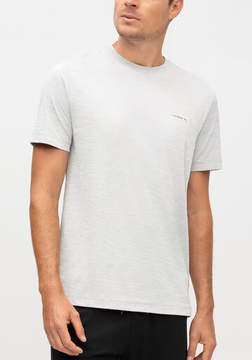 Camiseta Masculina em Malha Tech Skin, BRANCO. Camiseta Masculina em Malha Tech Skin, BRANCO, large.