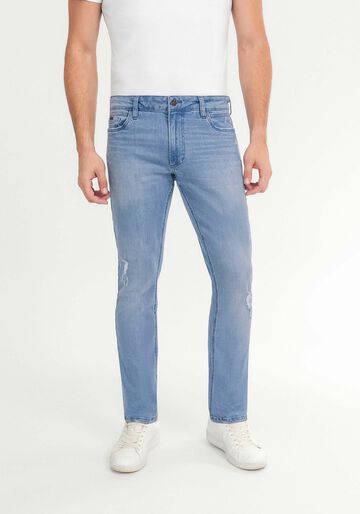 Calça Jeans Skinny Turbohélice, JEANS, large.
