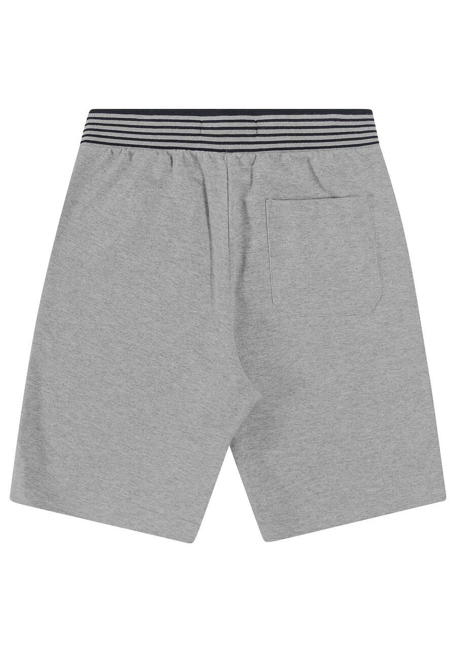 Bermuda Masculina em  Moletom com bolso, MESCLA MEDIO. Bermuda Masculina em  Moletom com bolso, MESCLA MEDIO, large.