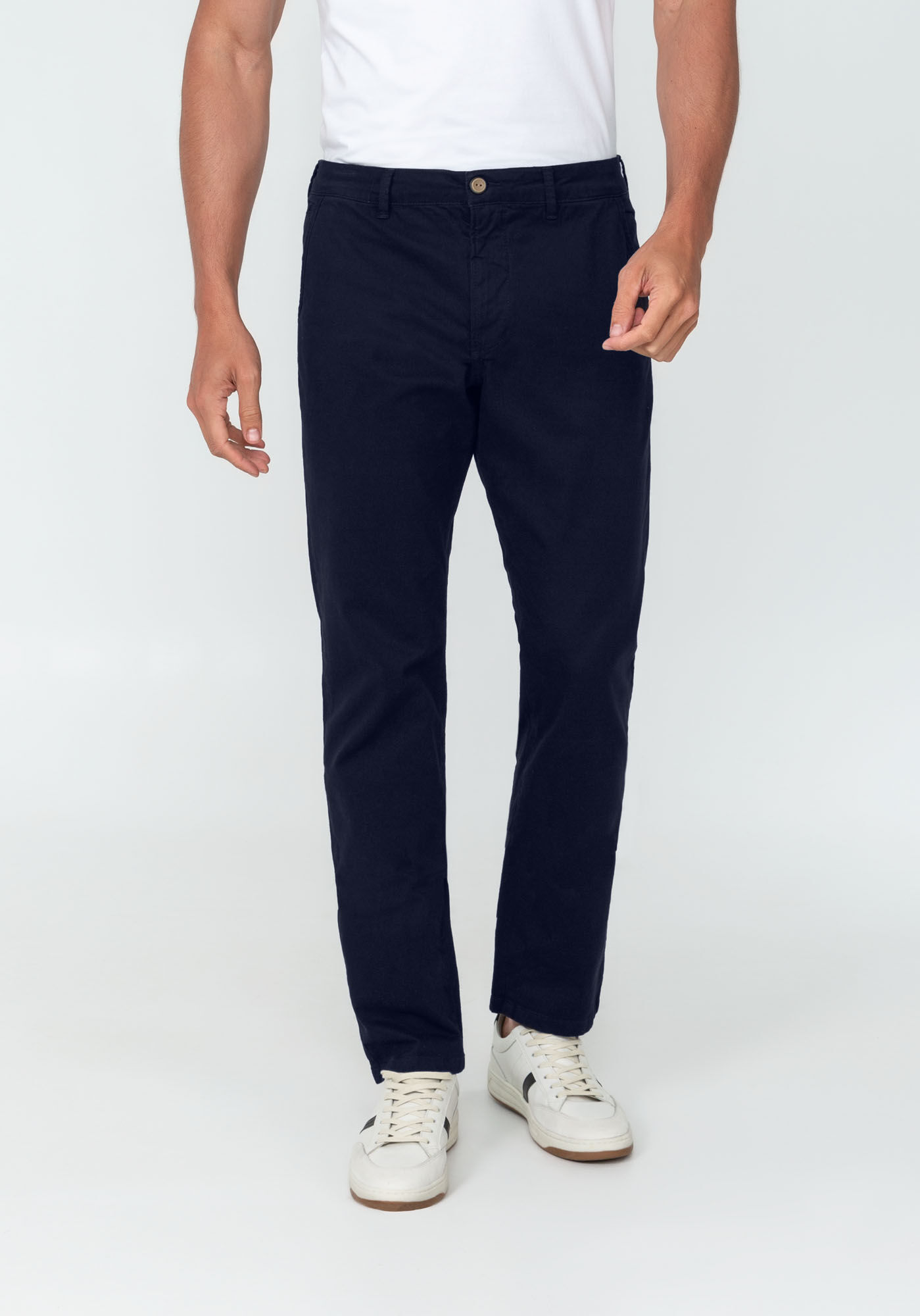 Cal a Sarja Masculina Reta com Elastano Hangar 33