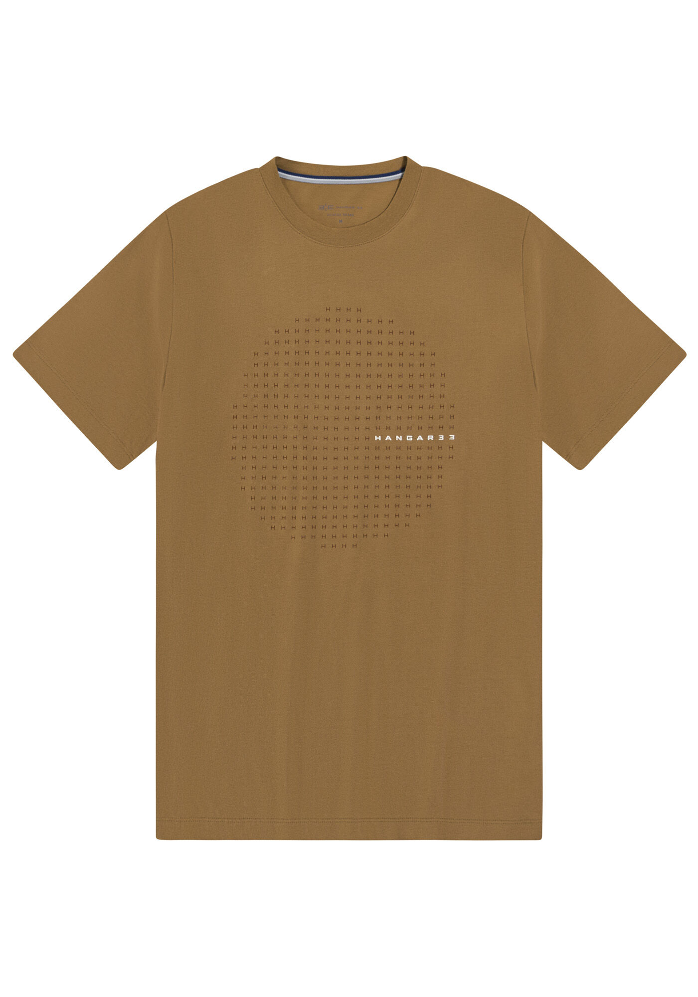 Camiseta Masculina em Malha Estampada, MARROM TILE, large.