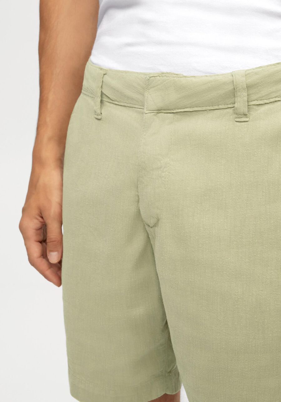 Bermuda Sarja Masculina Reta Alfaiataria, VERDE CORAL. Bermuda Sarja Masculina Reta Alfaiataria, VERDE CORAL, large.