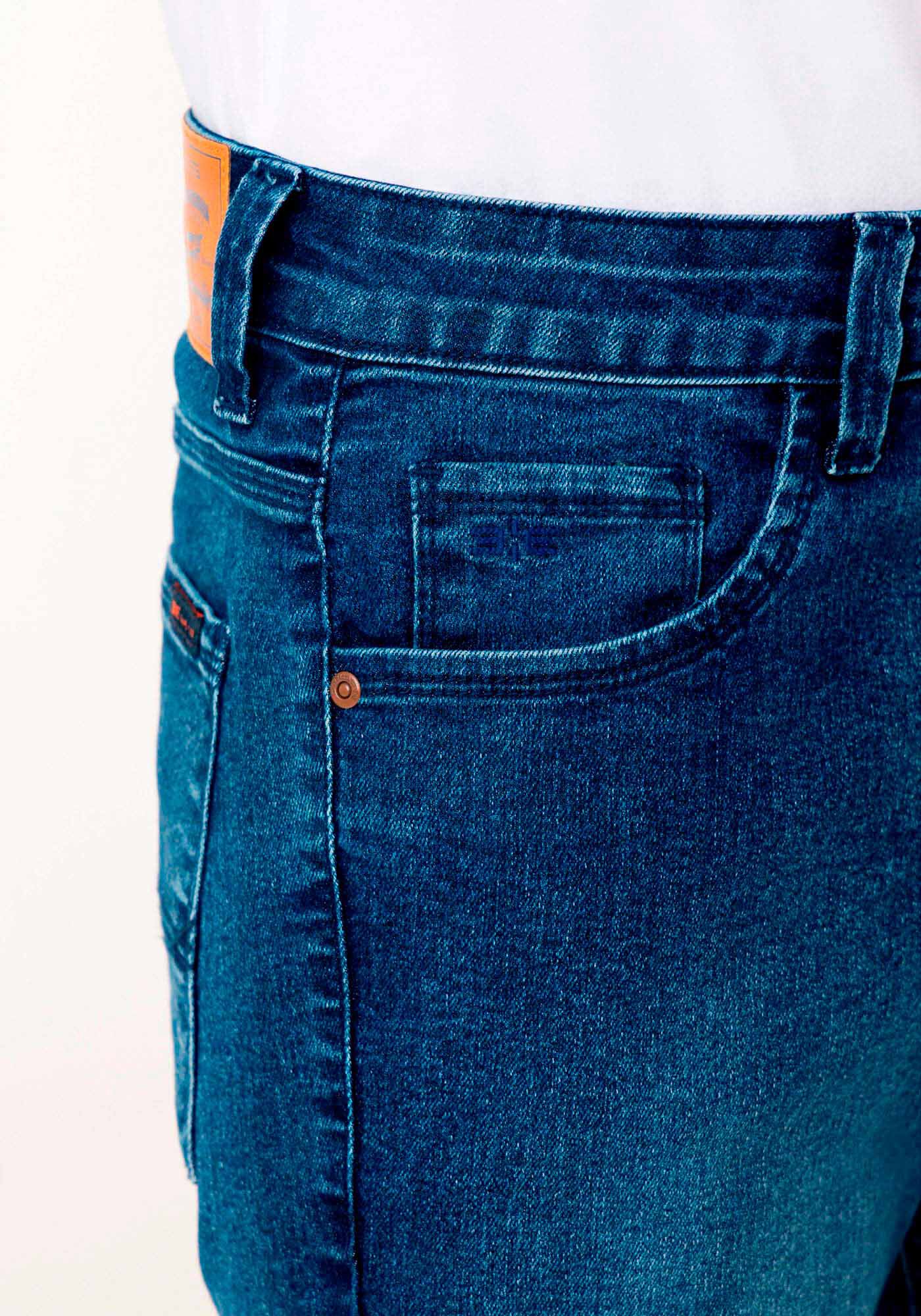 Cal&ccedil;a Jeans Skinny Masculina Turboh&eacute;lice Com Elastano, JEANS, large.