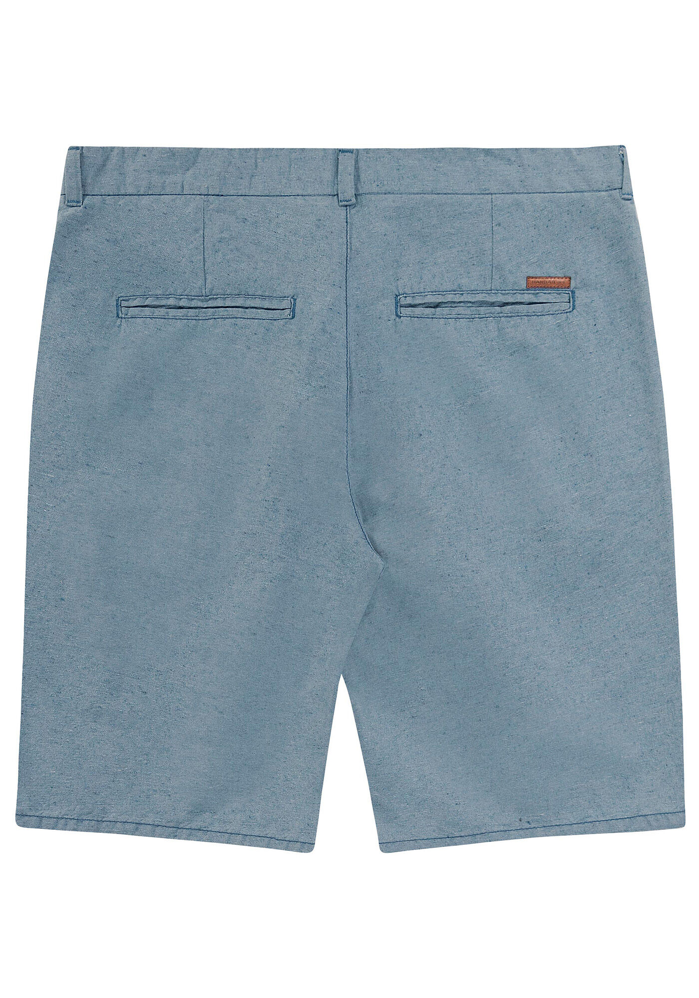 Bermuda Chino masculina  Fibra Recicl&aacute;vel, AZUL SPARK, large.