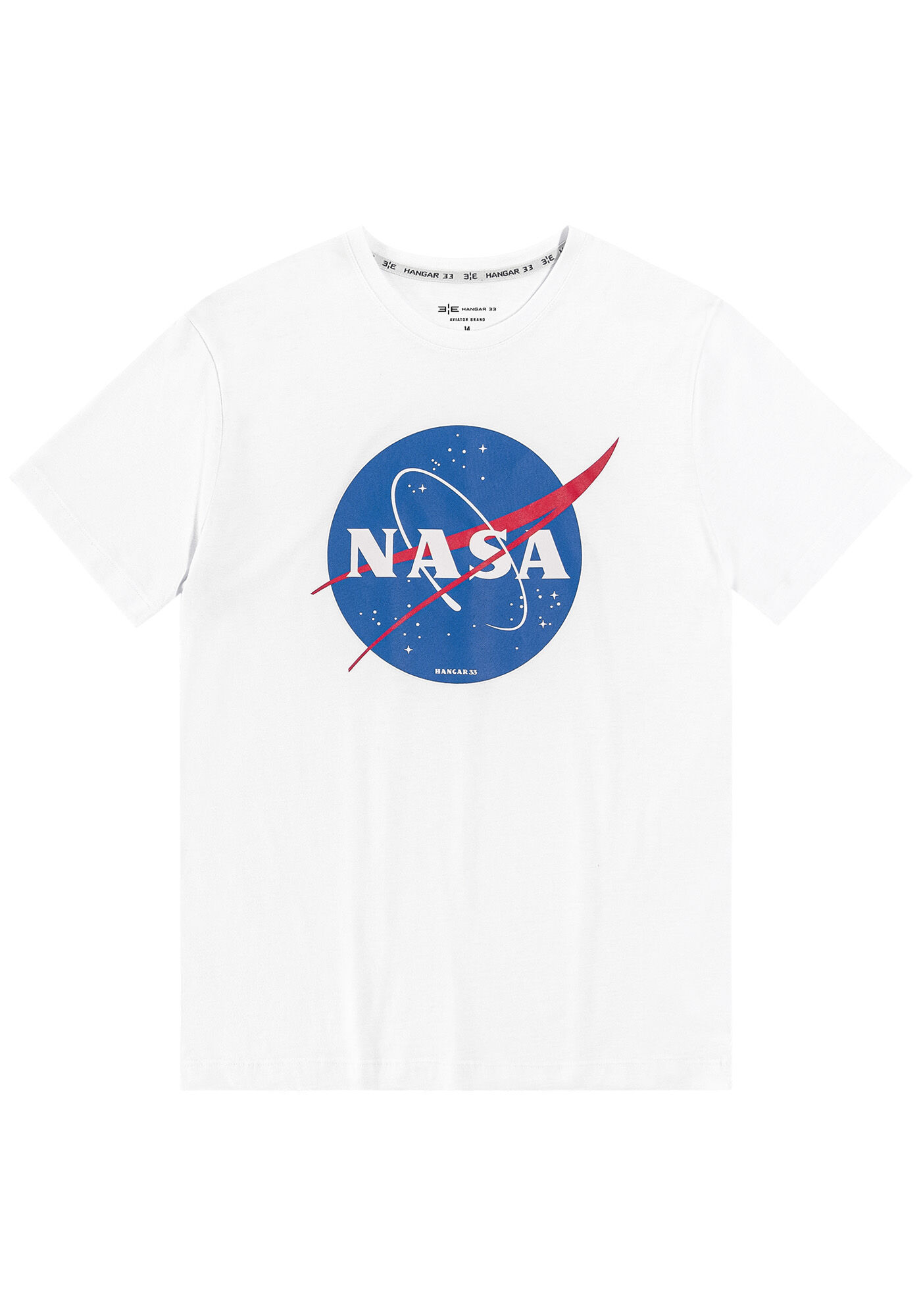 Camiseta Juvenil Masculina com Estampa Nasa Hangar 33