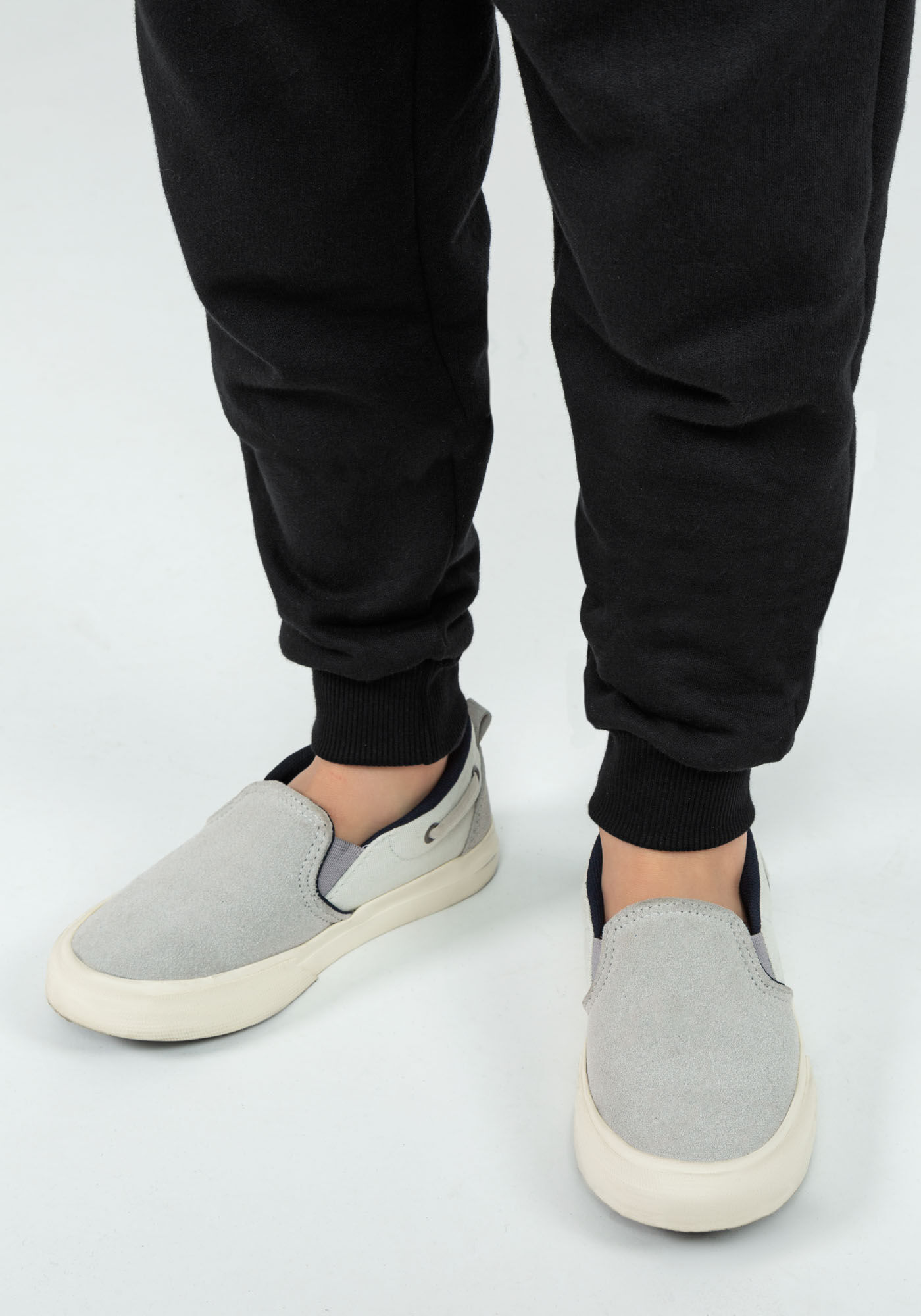 Cal&ccedil;a em Moletom com Bolsos Tal Pai Tal Filho Infantil, PRETO REATIVO, large.