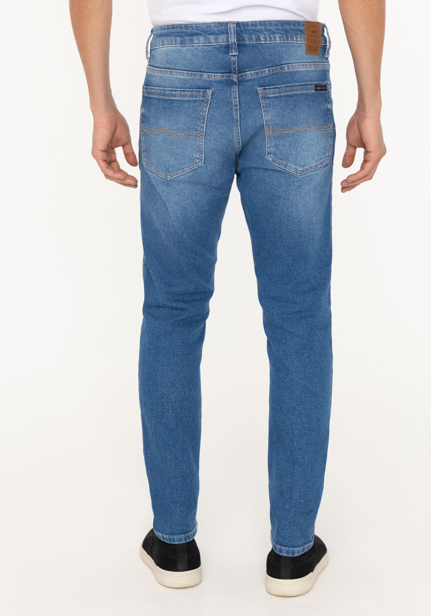 Cal&ccedil;a Jeans Masculina Skinny Turboh&eacute;lice Com Bolsos, JEANS, large.