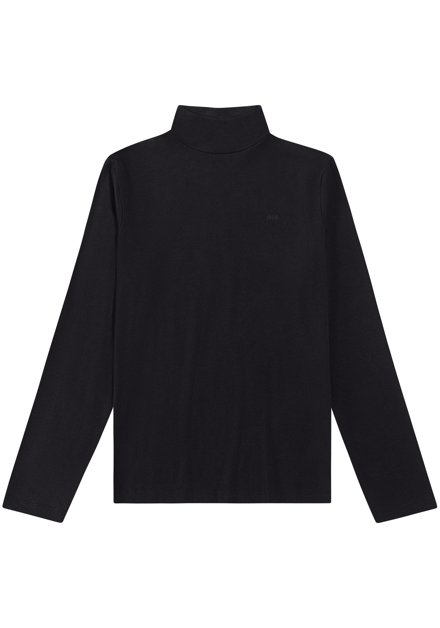 Camiseta Manga Longa Masculina com Gola Alta, , large.