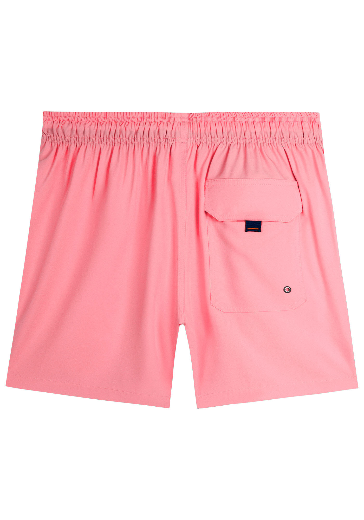 Shorts Com Bolso E Cadar&ccedil;o Regul&aacute;vel Em Tecido Plano, ROSA MORENA, large.