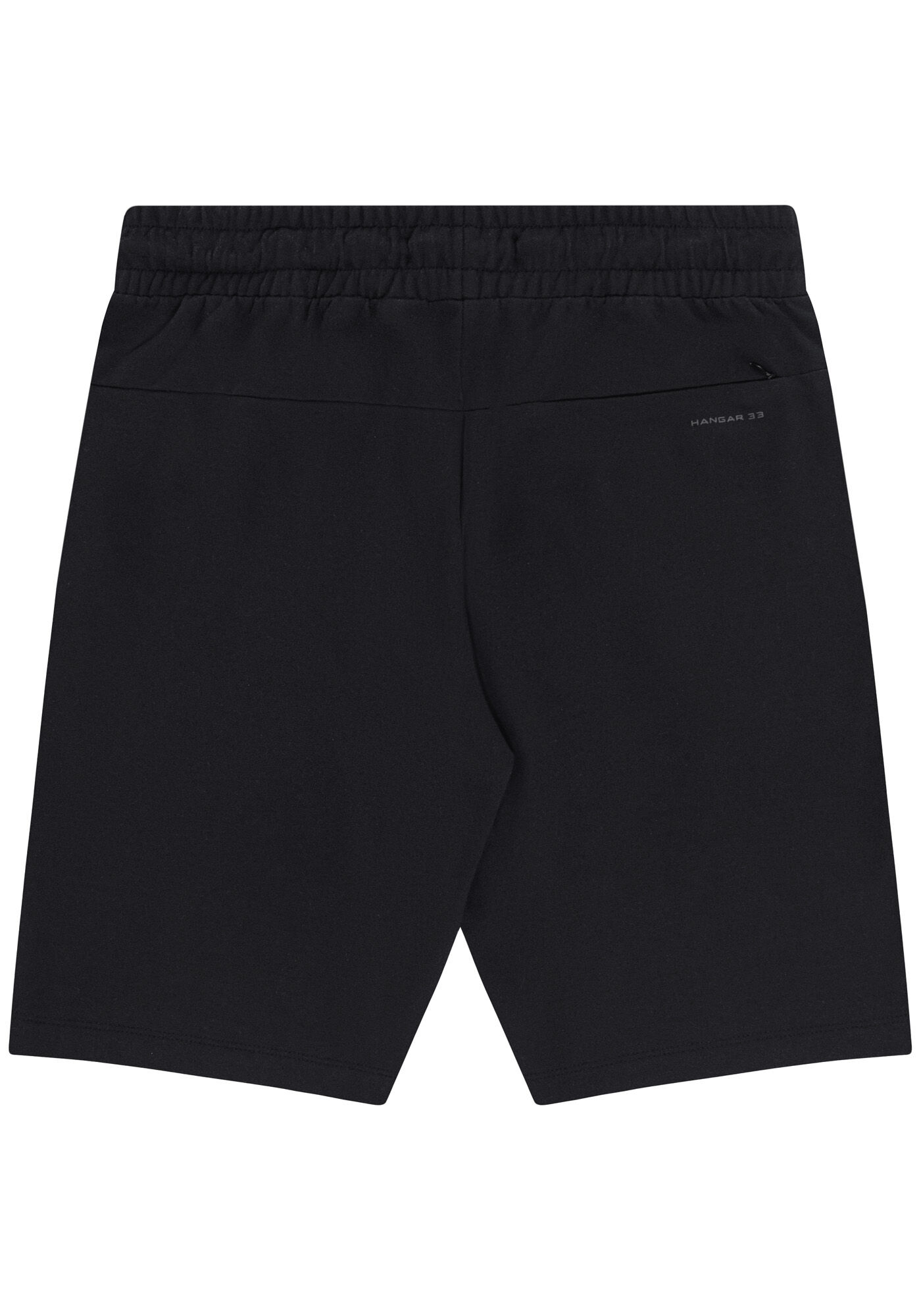 Bermuda Masculina em Moletom com Bolso, PRETO REATIVO, large.