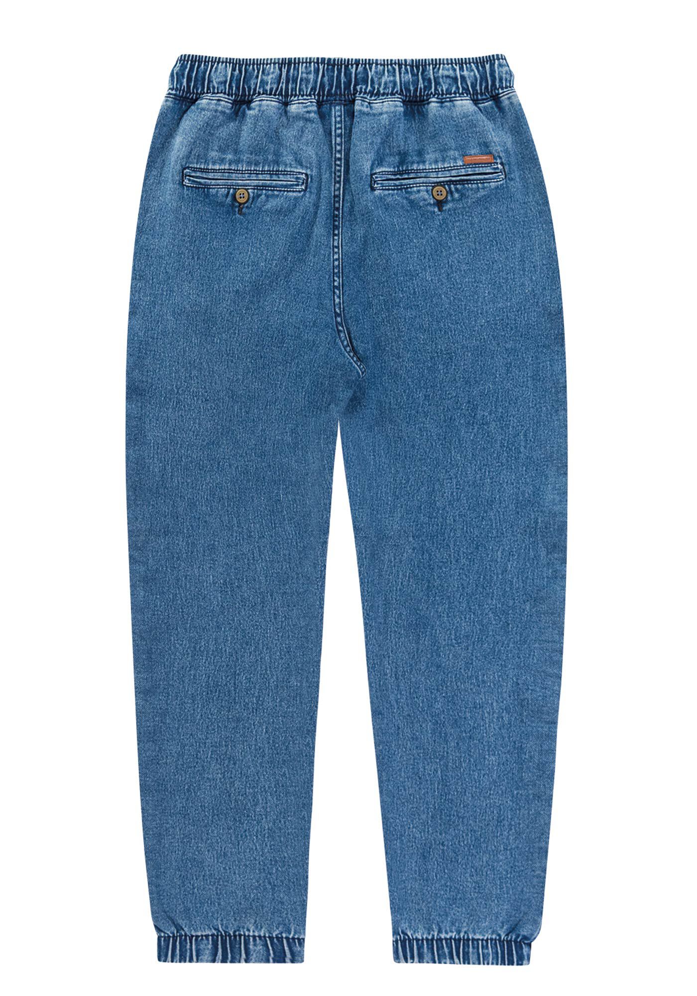 Calça jeans best sale malha