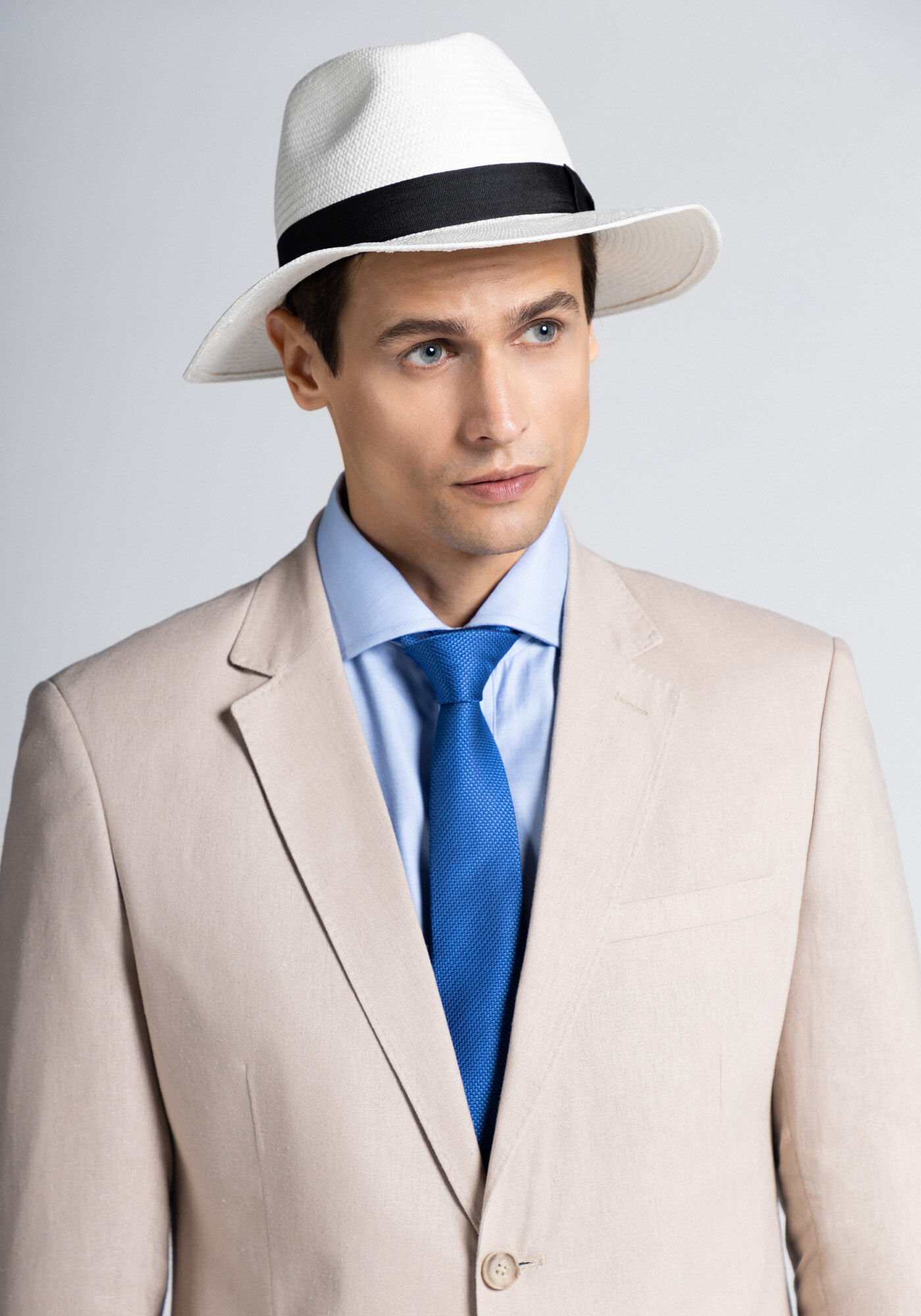 Chap&eacute;u Dirig&iacute;vel Panam&aacute; Santos Dumont, BRANCO OFF WHITE, large.