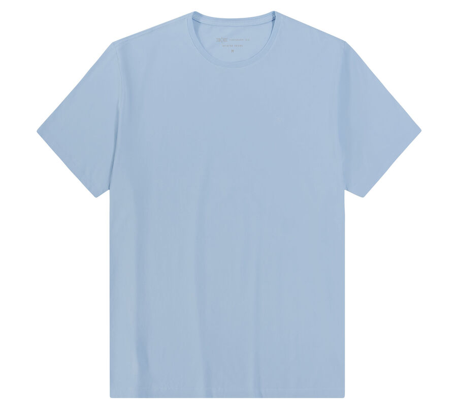 Camiseta Masculina em Malha Clássica Big & Tall, 3571 AZUL. Camiseta Masculina em Malha Clássica Big & Tall, 3571 AZUL, large.