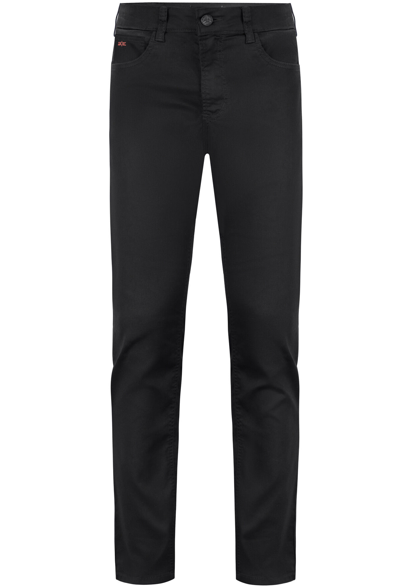 Cal&ccedil;a Sarja Masculina Slim Cl&aacute;ssicos, PRETO REATIVO, large.