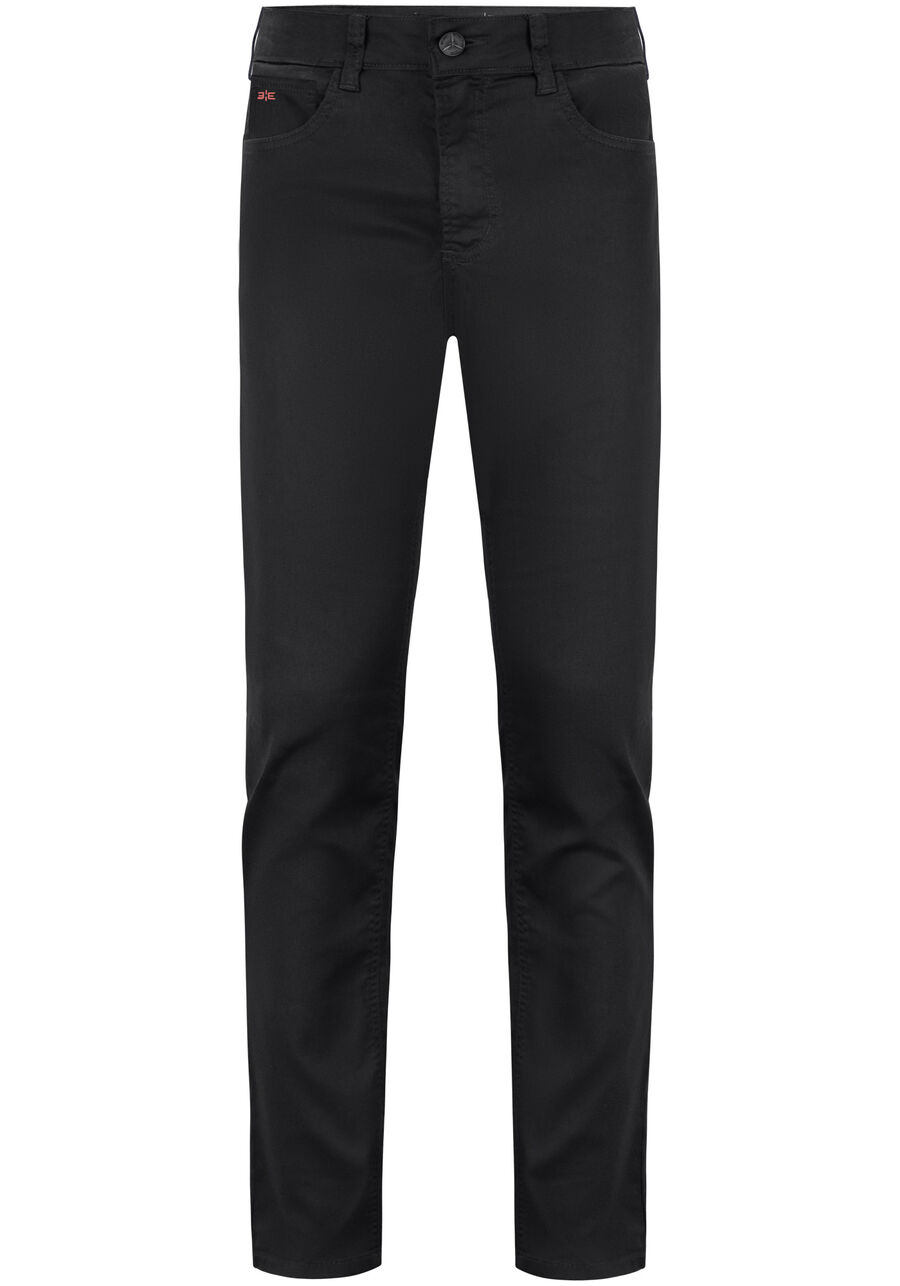 Calça Sarja Masculina Slim Clássicos, PRETO REATIVO. Calça Sarja Masculina Slim Clássicos, PRETO REATIVO, large.