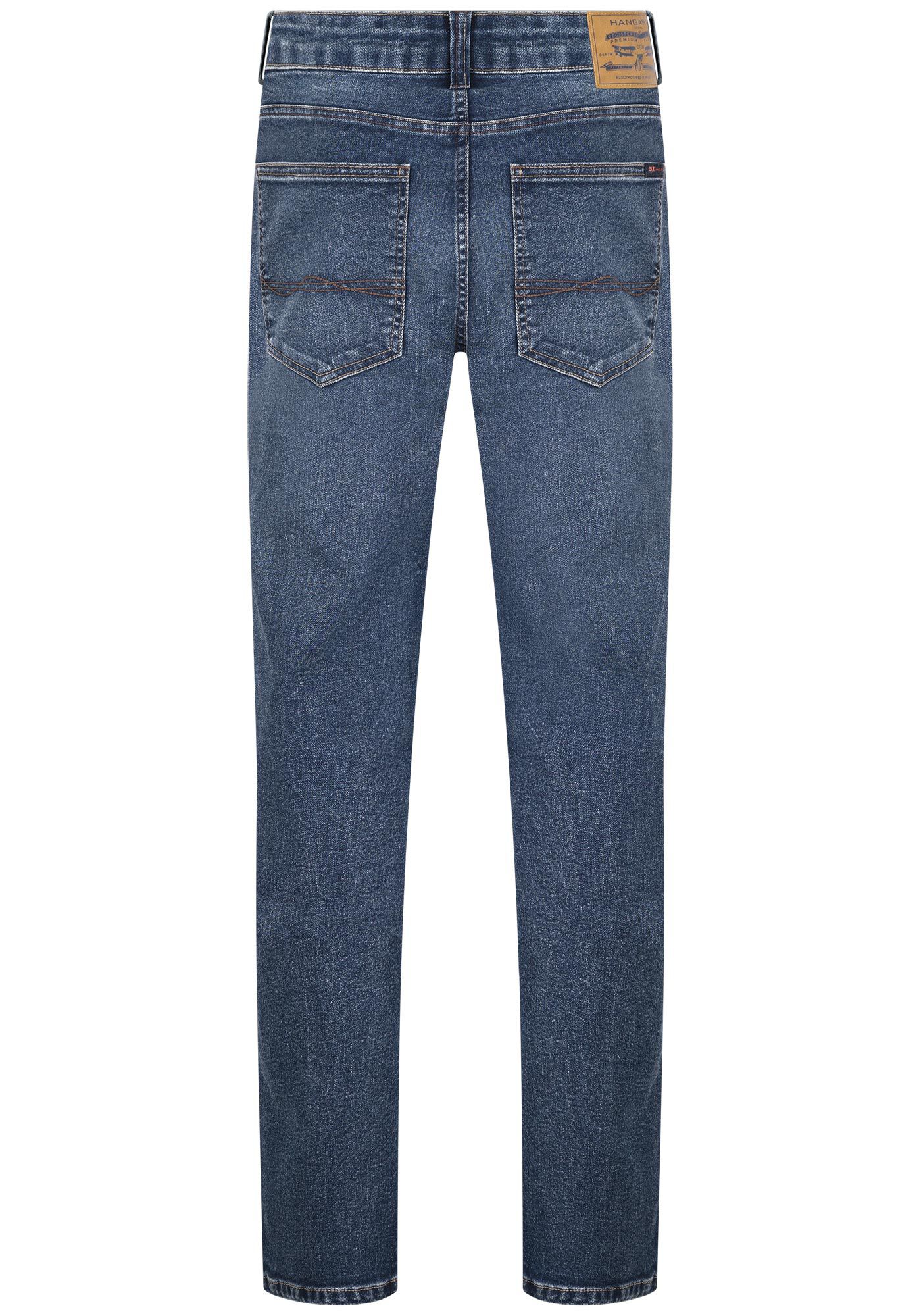 Cal&ccedil;a Jeans Slim Com Elastano E Bolsos Turbofan, JEANS, large.