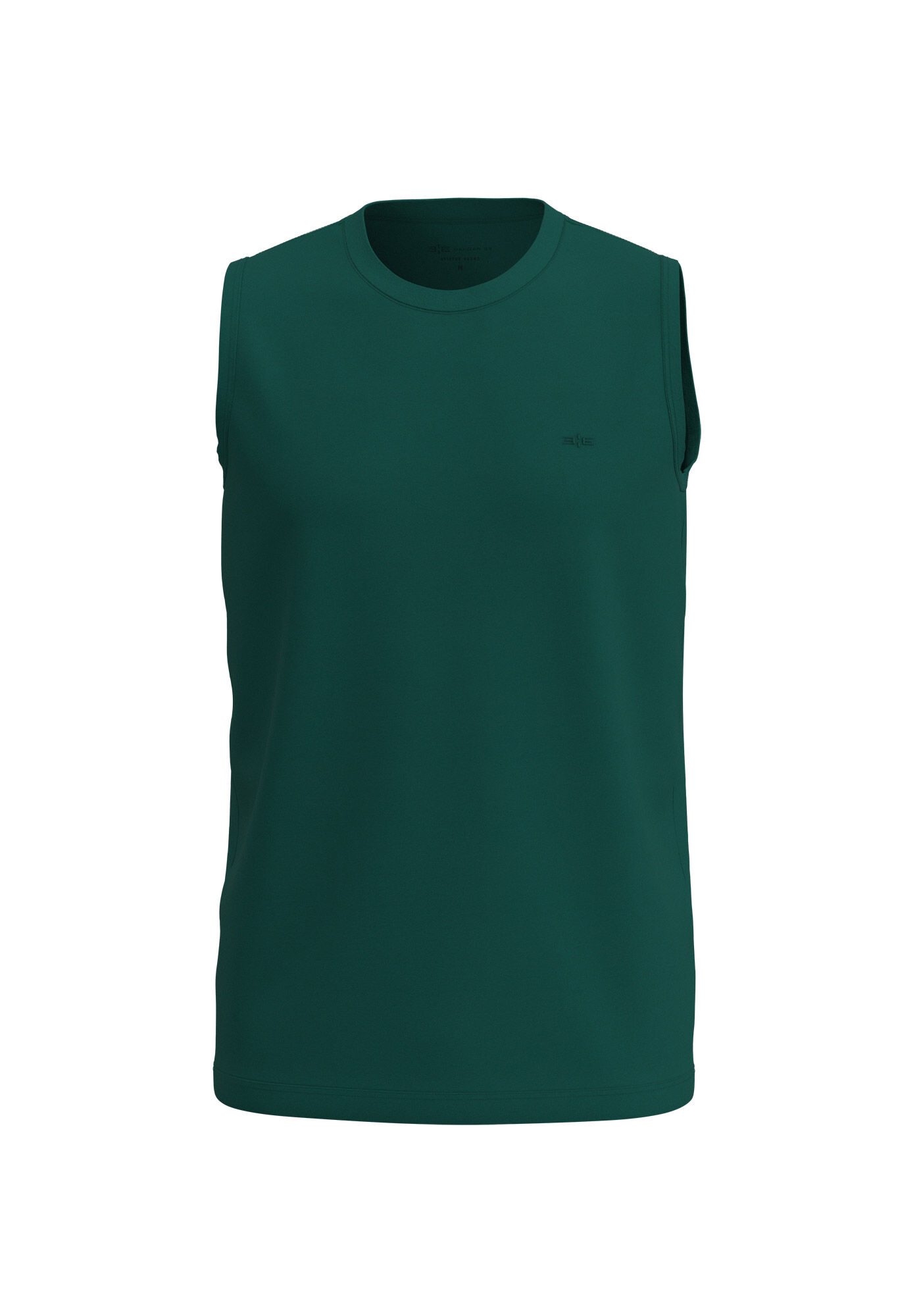 Regata Colors Em Meia Malha De Algod&atilde;o Respons&aacute;vel, VERDE ARABESQUE, large.