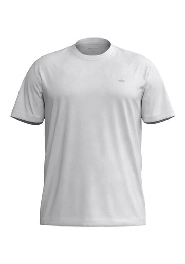 Camiseta De Mangas Curtas Em Meia Malha Colors Big & Tall, BRANCO. Camiseta De Mangas Curtas Em Meia Malha Colors Big & Tall, BRANCO, large.