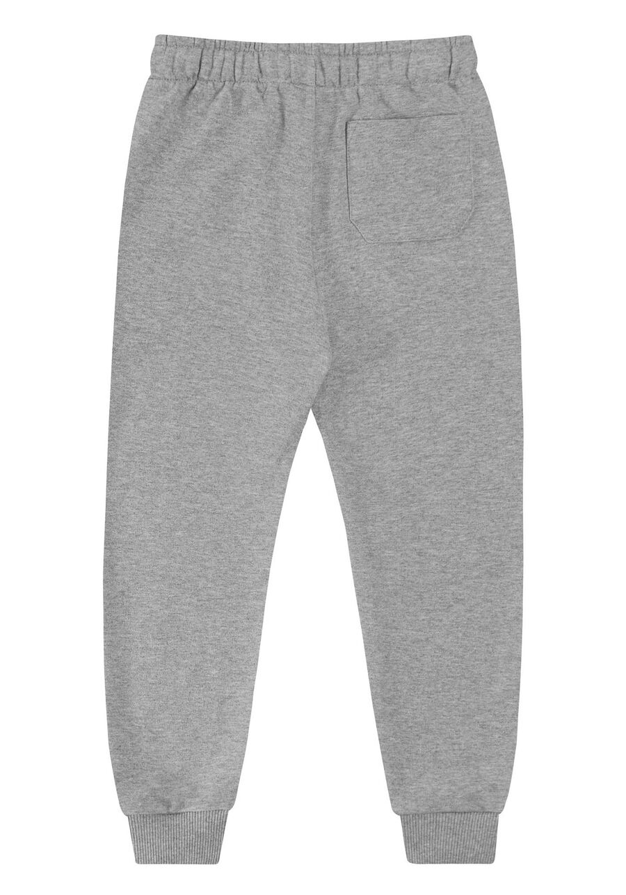 Calça em Moletom com Bolsos Tal Pai Tal Filho Infantil, MESCLA MEDIO. Calça em Moletom com Bolsos Tal Pai Tal Filho Infantil, MESCLA MEDIO, large.