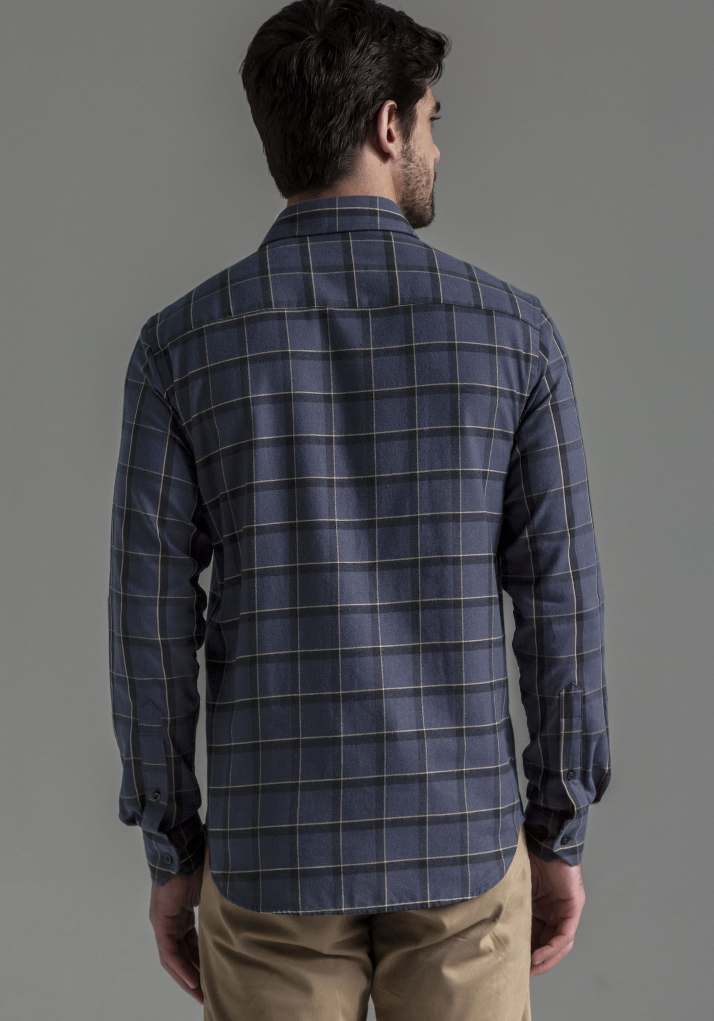 Camisa Masculina em Flanela Tal Pai Tal Filho, MARINHO ACTION, large.