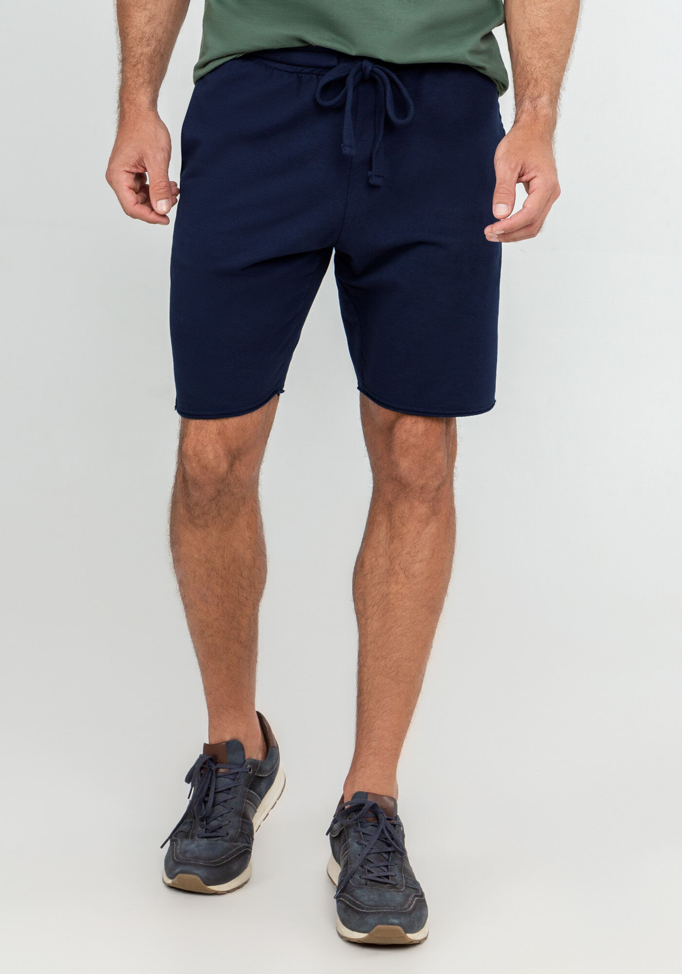 Bermuda Masculina em Moletom Tal Pai Tal Filho, MARINHO ACTION, large.