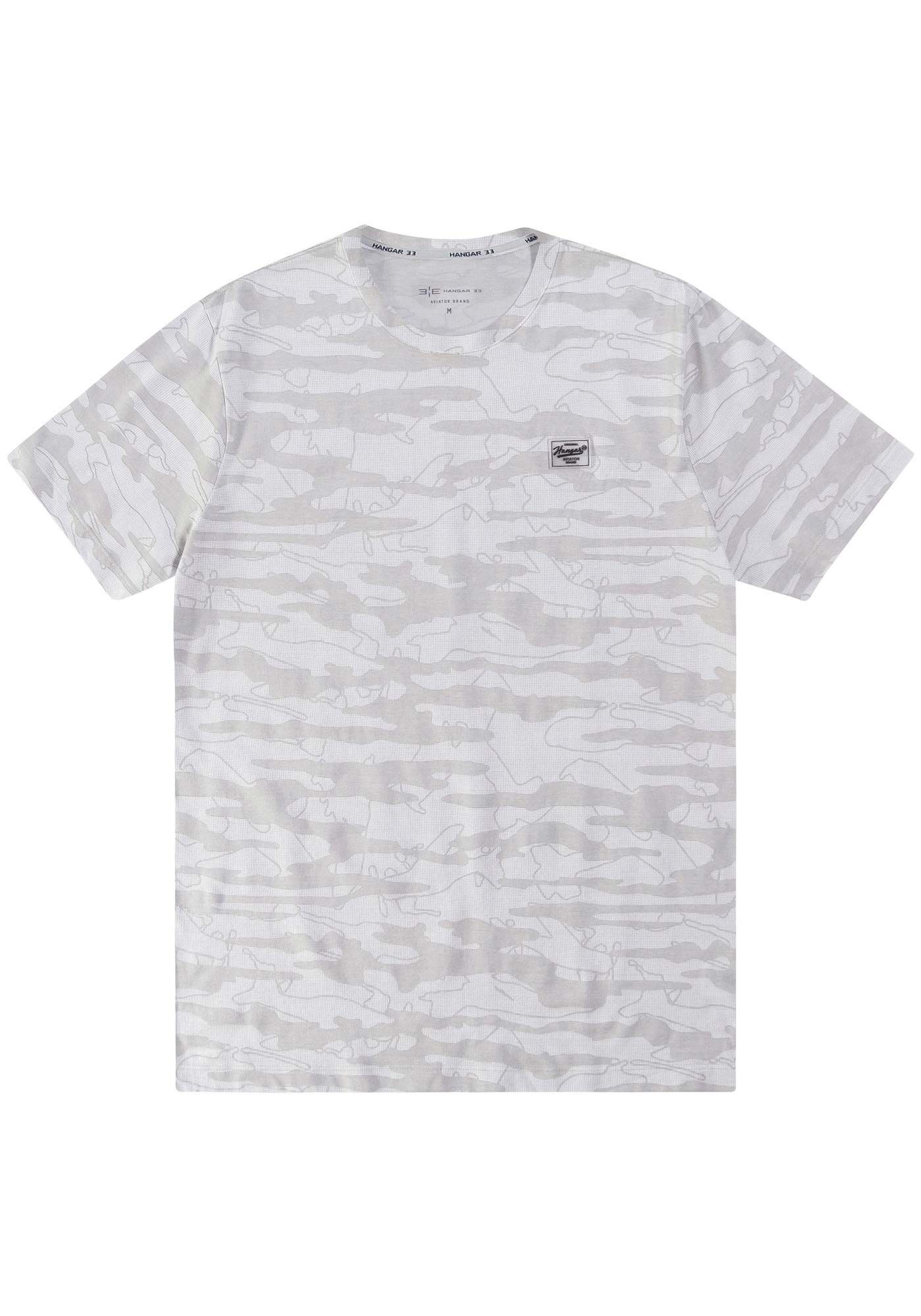 Camiseta CAMU em Malha Tal Pai Tal Filho, GRID CINZA, large.