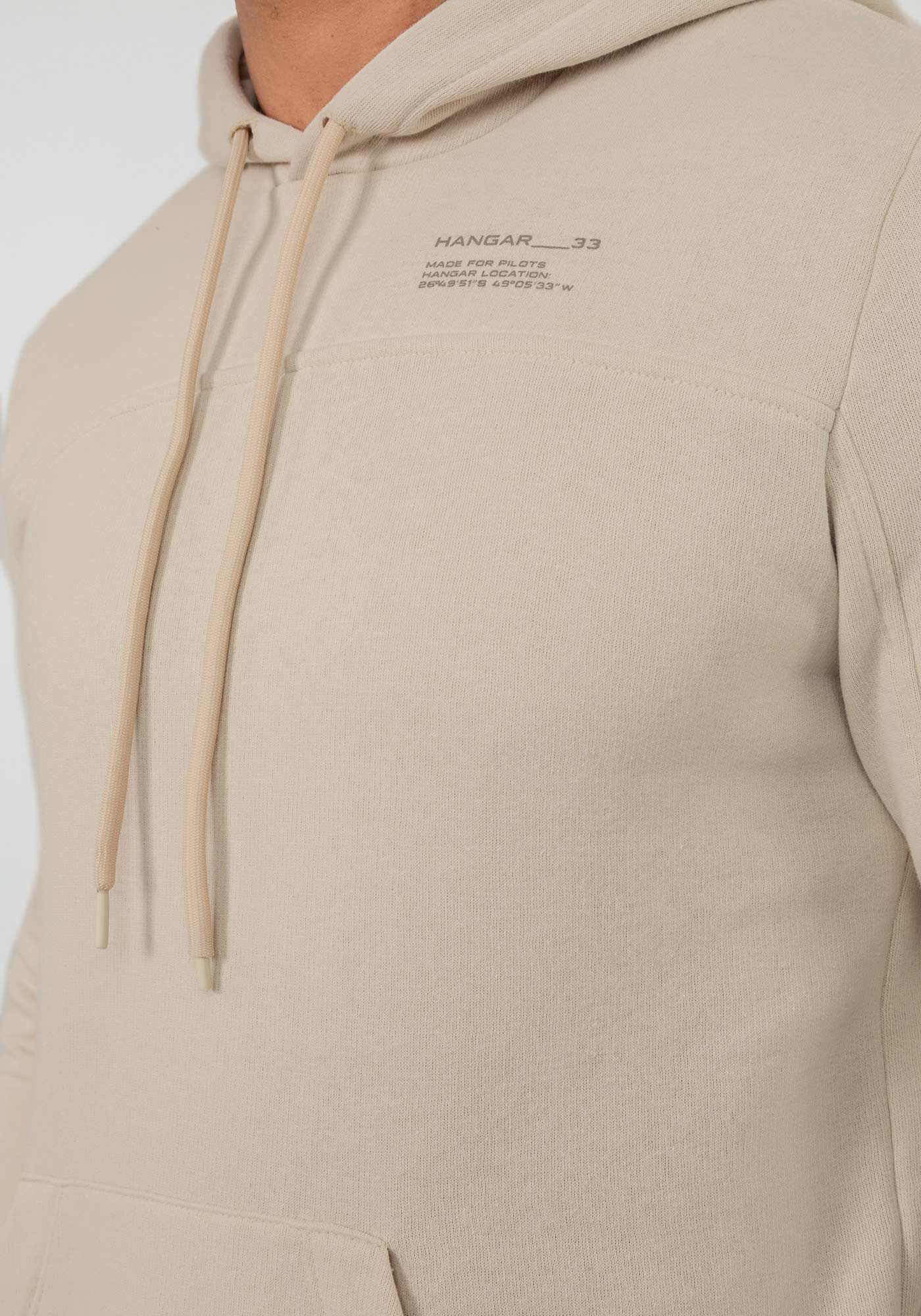 Blus&atilde;o Masculino em Moletom Tal Pai Tal Filho, BEGE SYSTEM, large.