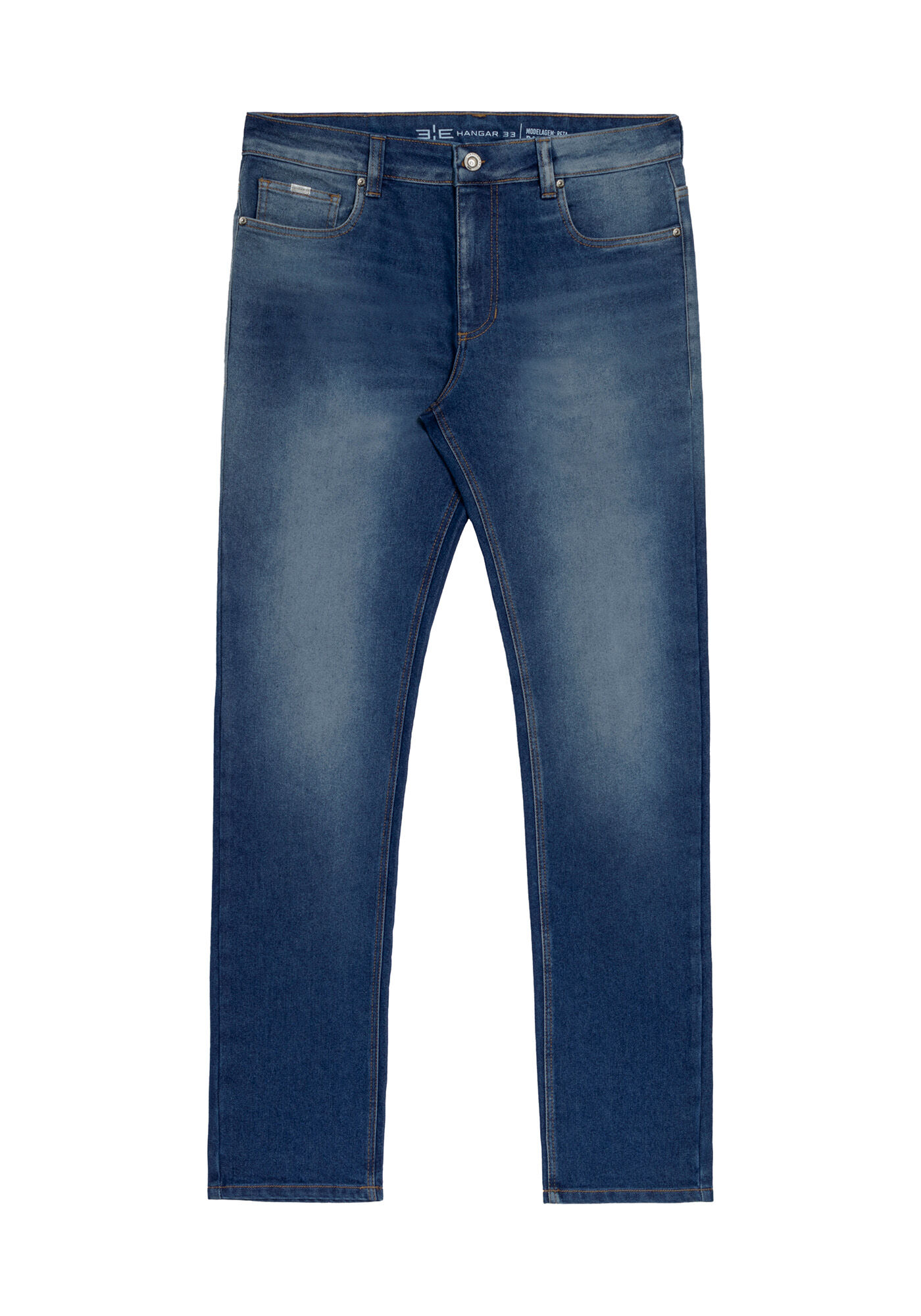 Cal&ccedil;a Jeans Reta Radial, JEANS MEDIO, large.