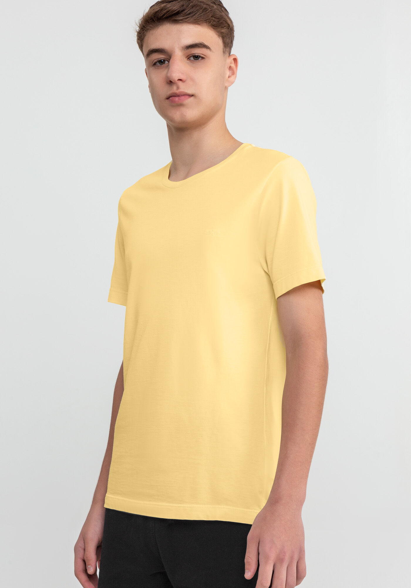 Camiseta Juvenil em Malha Leve B&aacute;sica, 3554 AMARE, large.