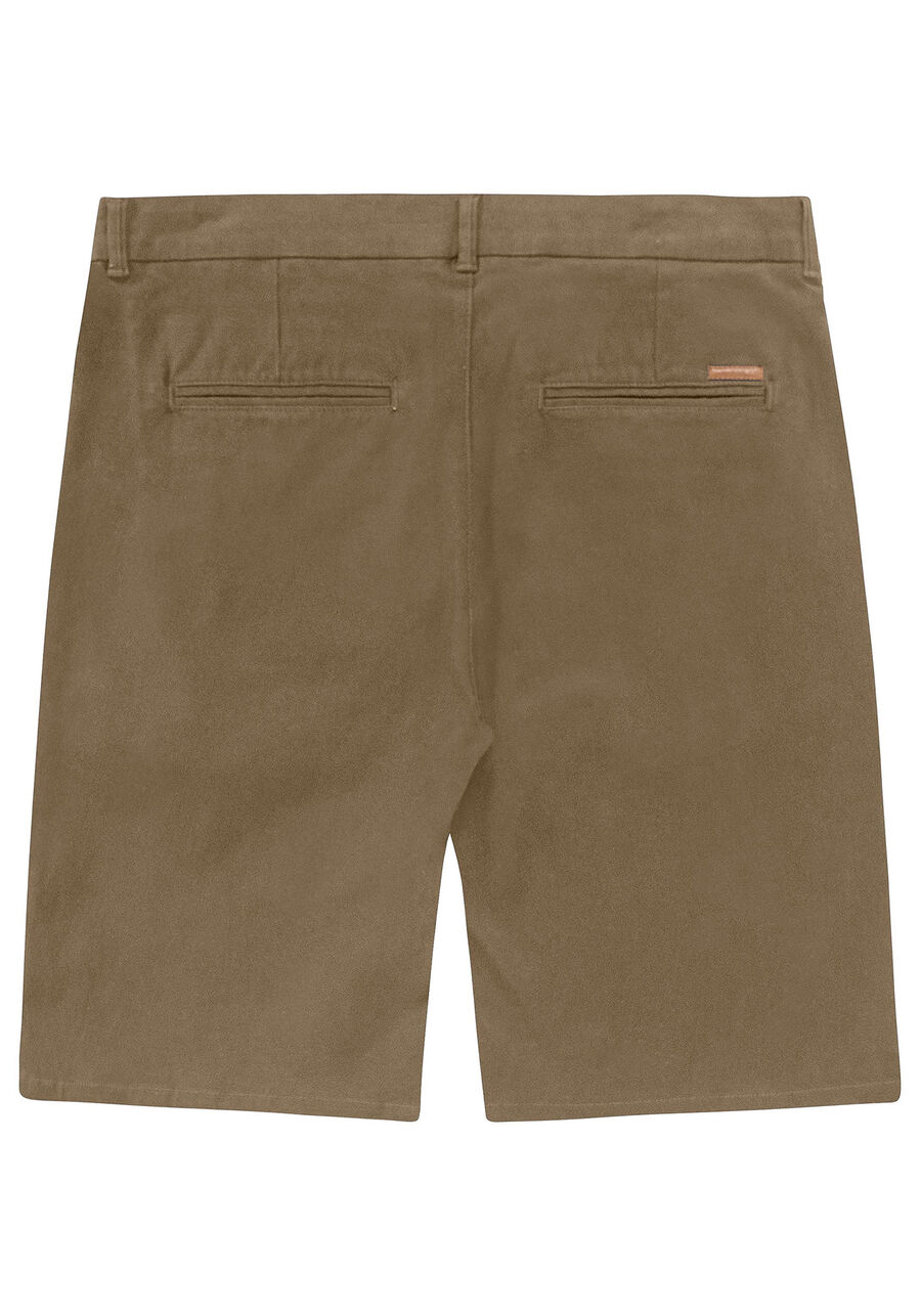 Bermuda Chino Masculina Reta, CAQUI. Bermuda Chino Masculina Reta, CAQUI, large.