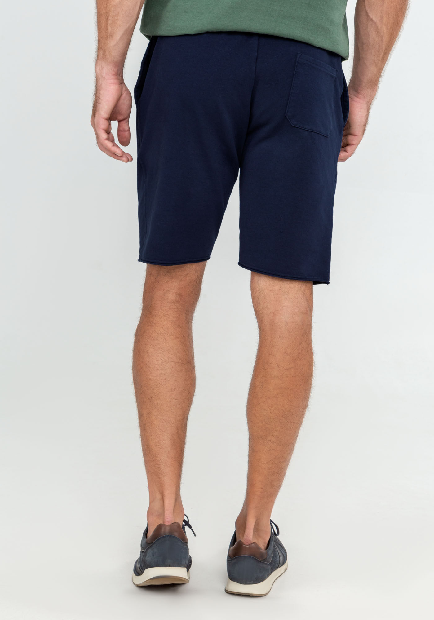 Bermuda Masculina em Moletom Tal Pai Tal Filho, MARINHO ACTION, large.