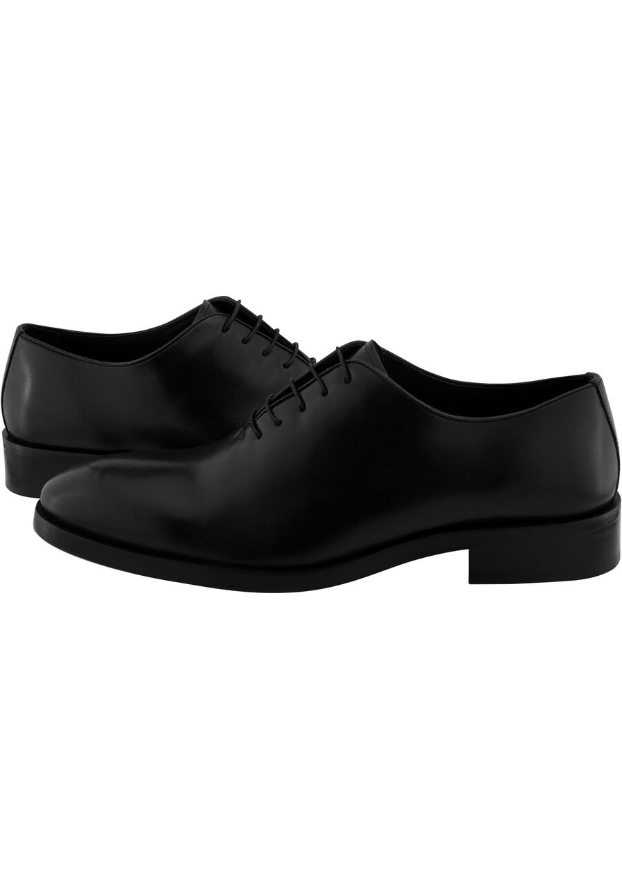 Sapato de couro sem costura Santos Dumont, PRETO. Sapato de couro sem costura Santos Dumont, PRETO, large.