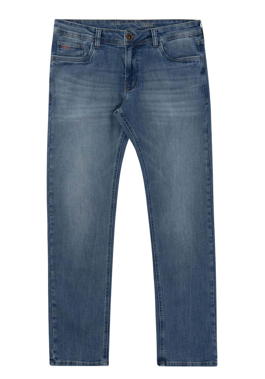 Calça Jeans Slim Lavagem Média Não Laceia, . Calça Jeans Slim Lavagem Média Não Laceia, , large.