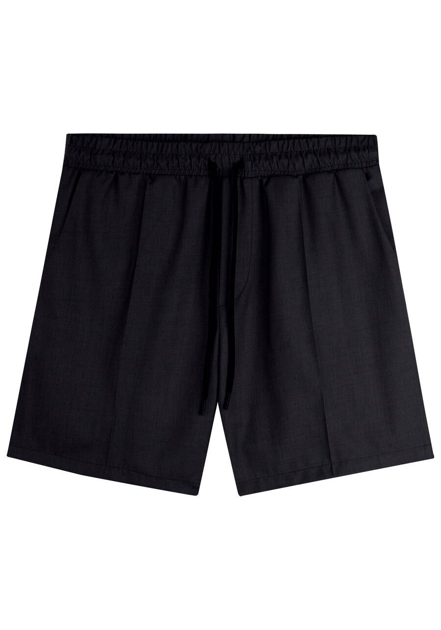 Shorts Masculino Alfaiataria Tal Pai Tal Filho, PRETO REATIVO. Shorts Masculino Alfaiataria Tal Pai Tal Filho, PRETO REATIVO, large.