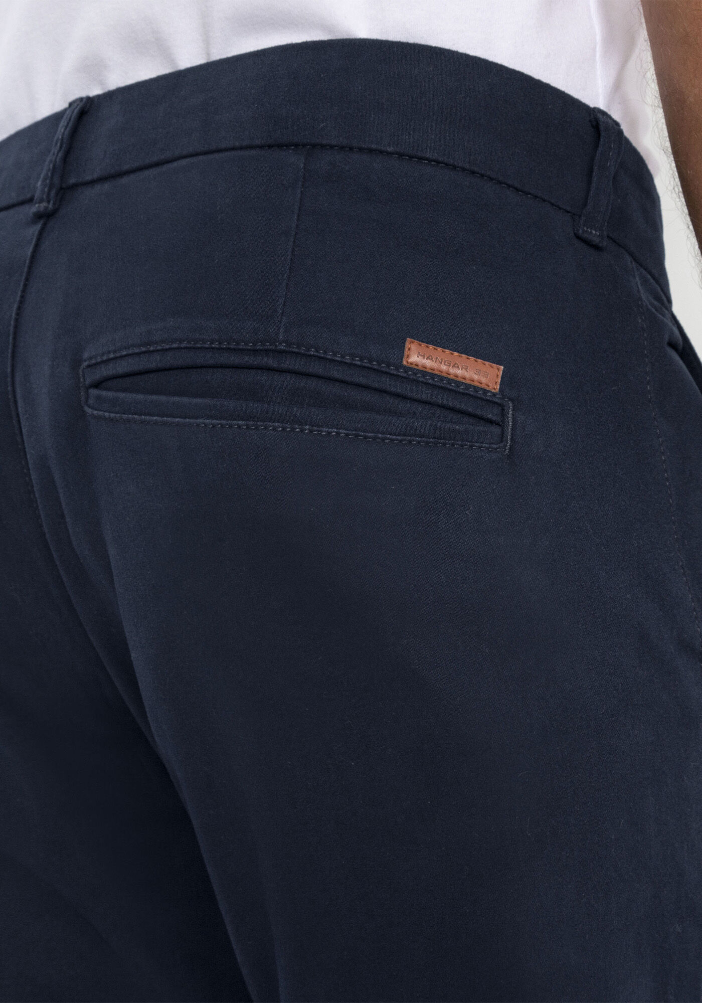 Cal&ccedil;a Sarja Chino Slim Shirt Lock, MARINHO ACTION, large.