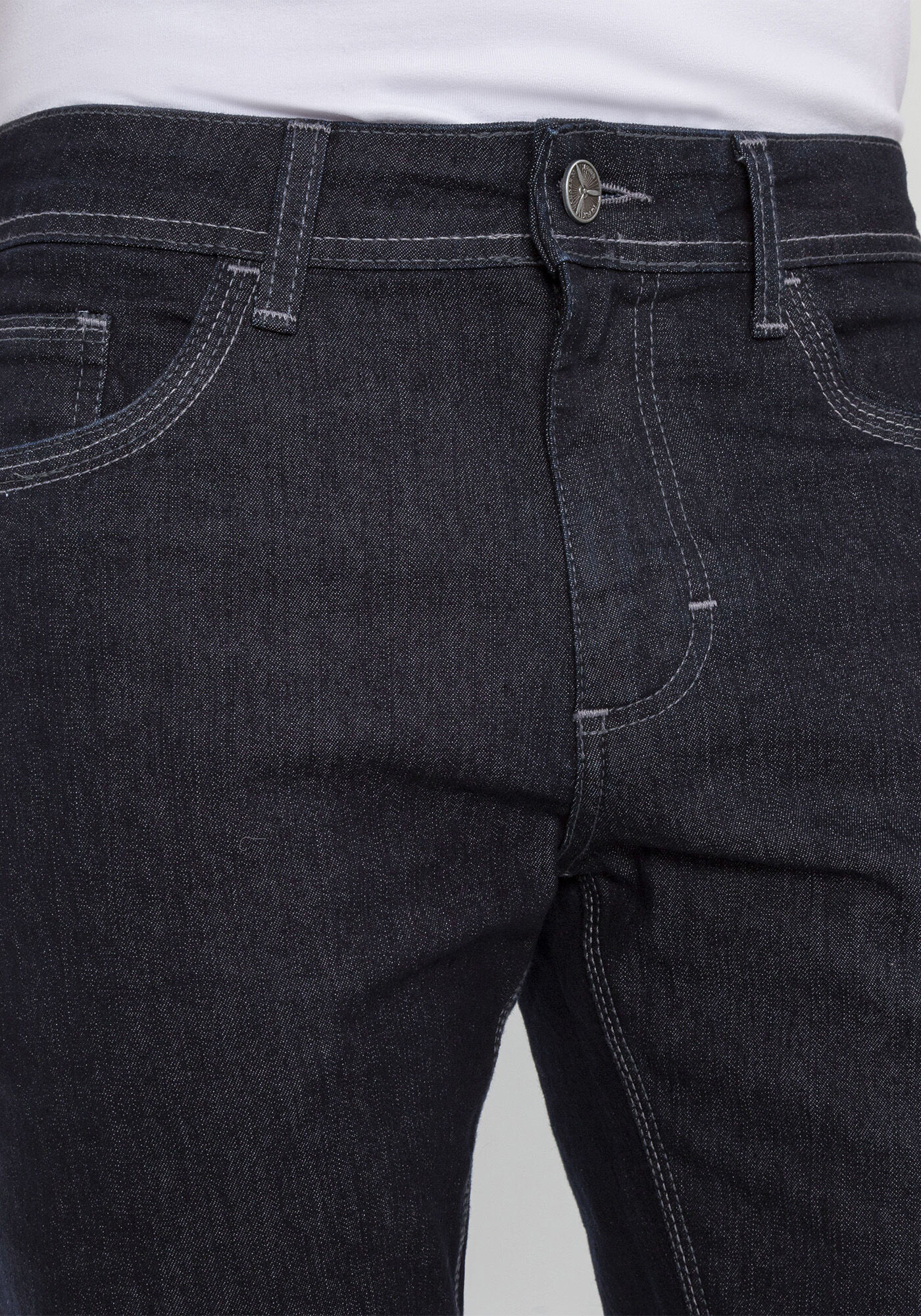 Cal&ccedil;a masculina Slim Turbofan, JEANS ESCURO, large.